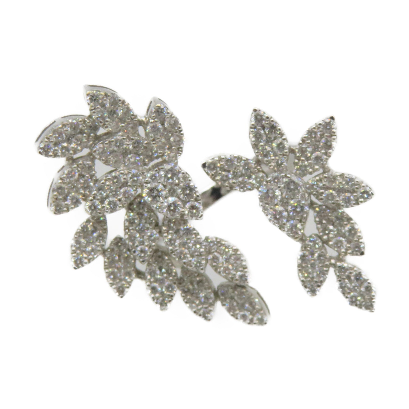 JEWELRY 18K白金/1.88ct/0.24ct鑽石Diamond Ring戒指US#7