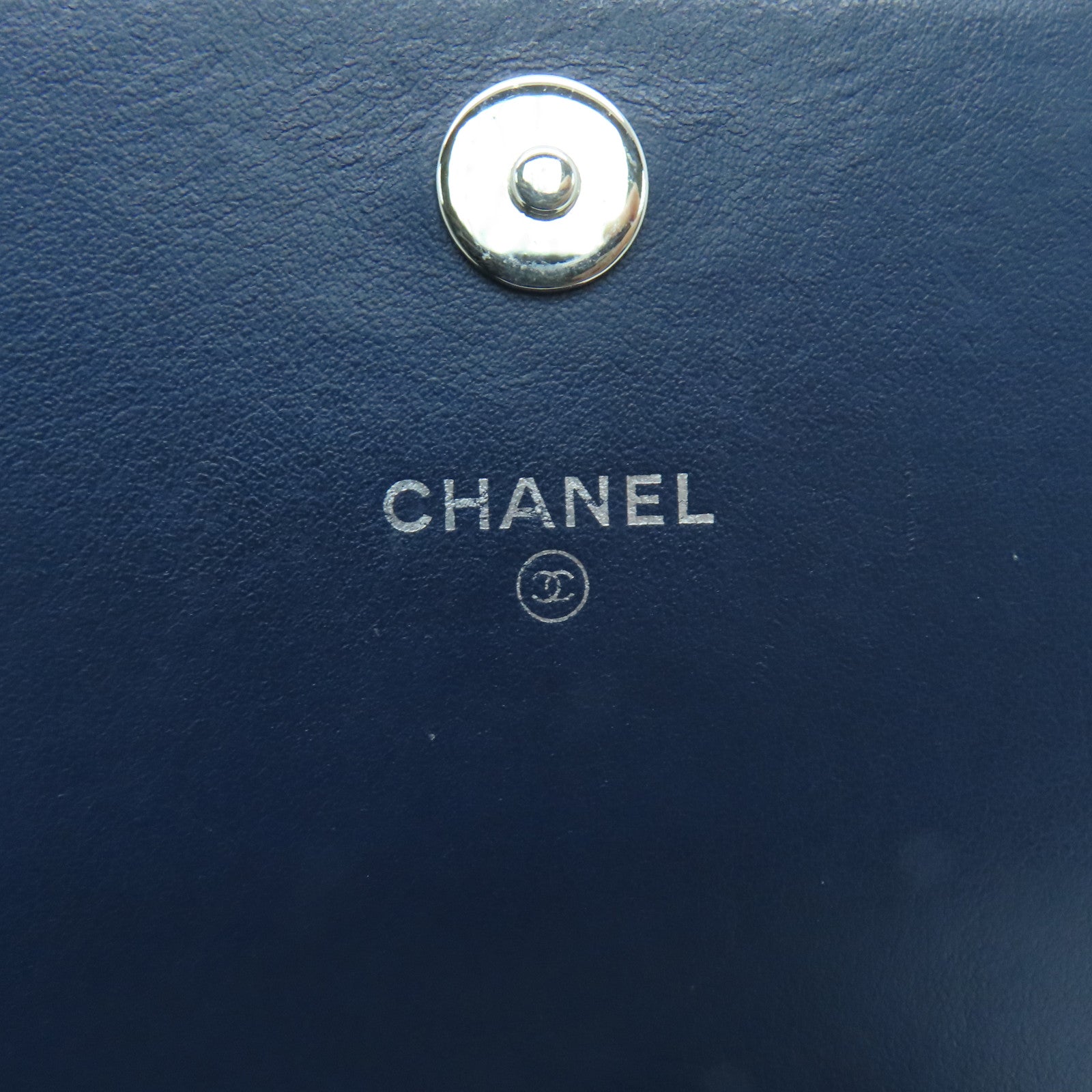 CHANEL 羊皮皮革CC Tassel Flap Bag銀扣鏈帶肩背袋紅色/藍色/白色