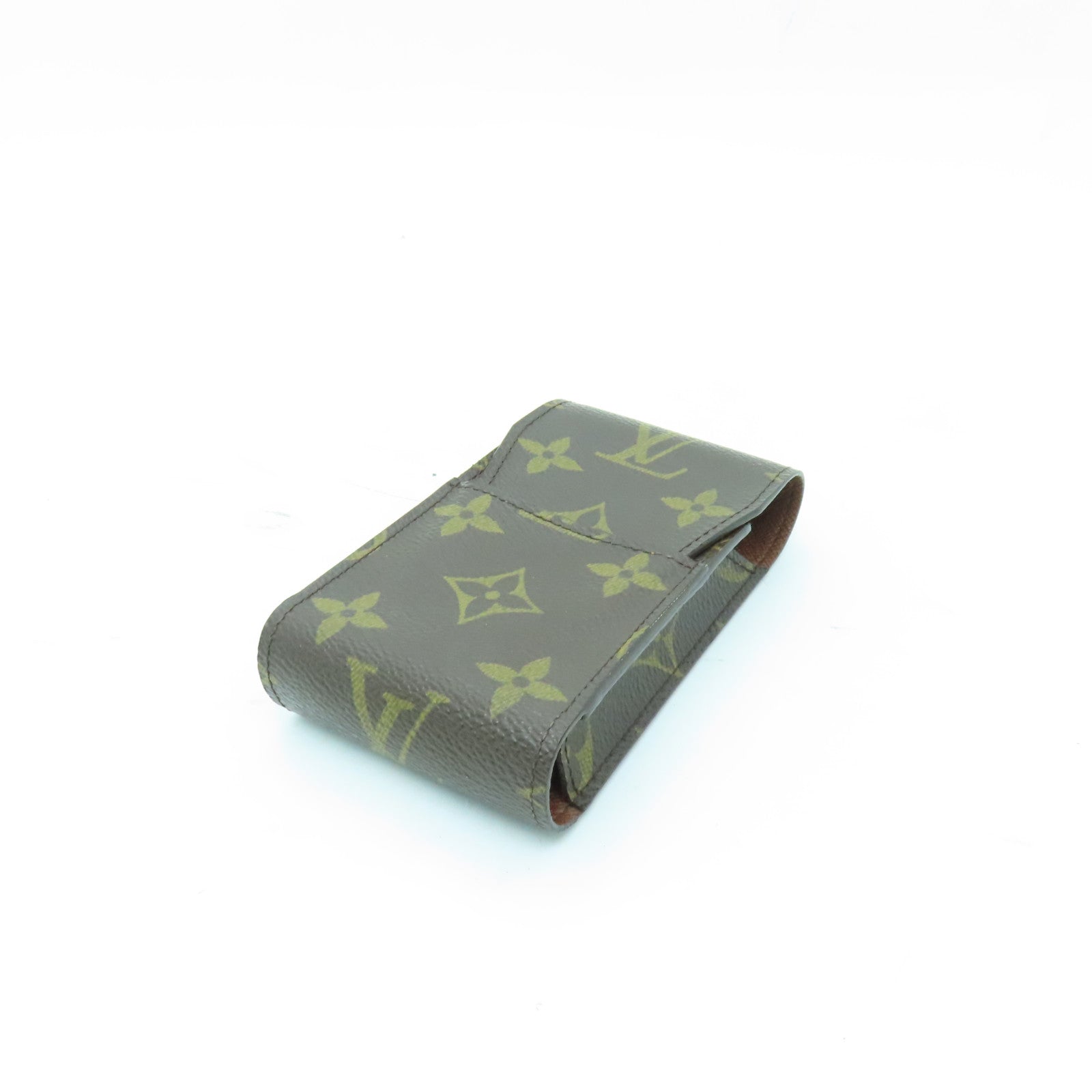 LOUIS VUITTON Monogram Etui Cigarette Case啡色
