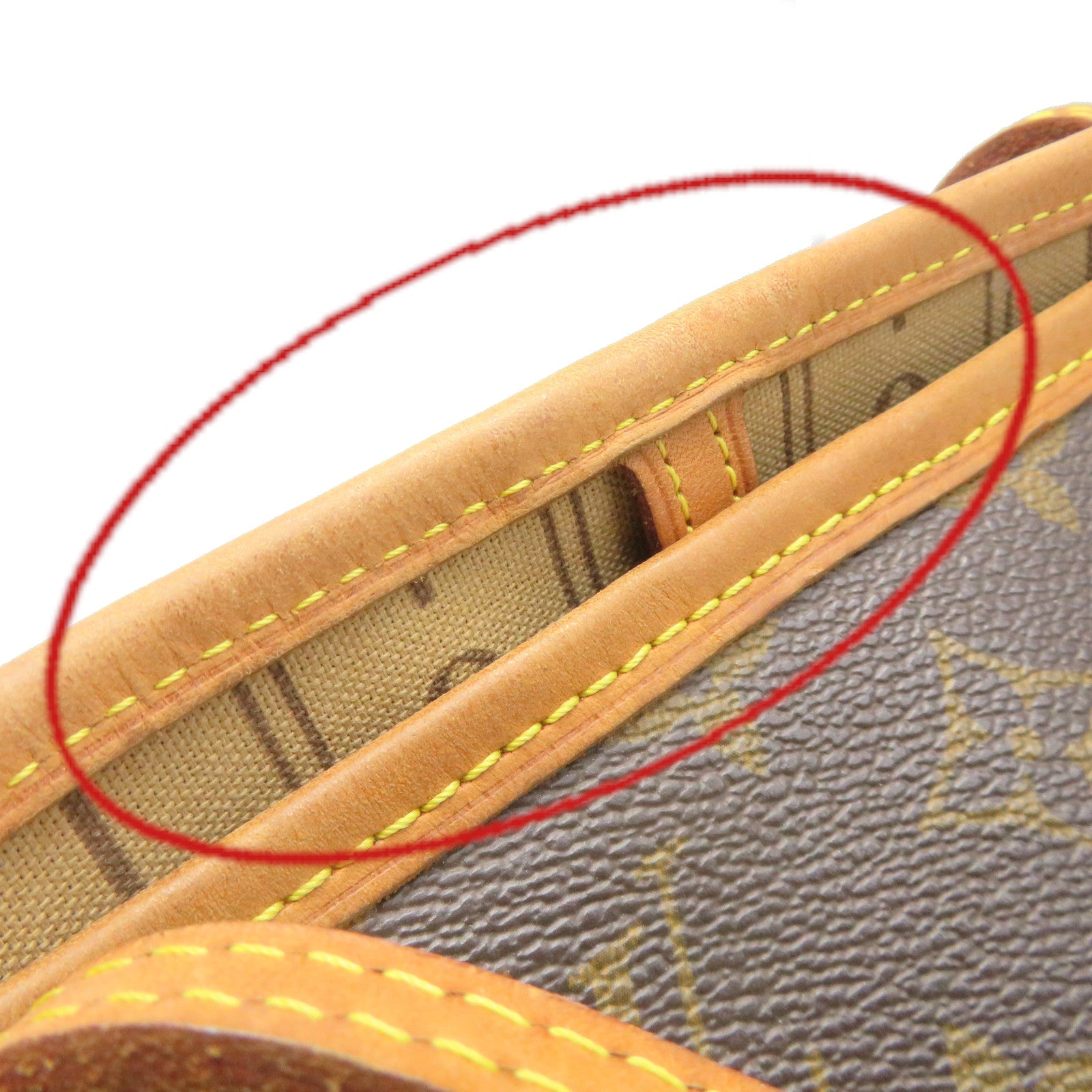 LOUIS VUITTON Monogram Neverfull MM Tote Bag肩背袋啡色