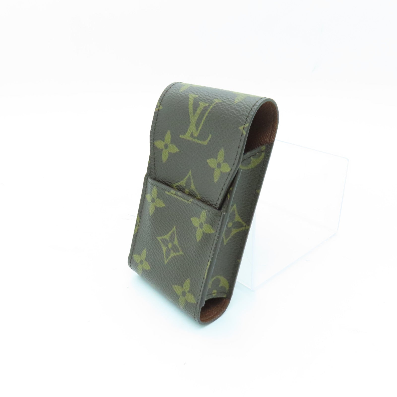 LOUIS VUITTON Monogram Etui Cigarette Case啡色