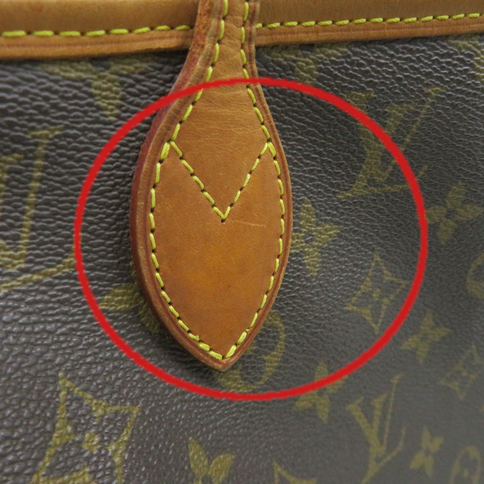 LOUIS VUITTON Monogram Neverfull MM Tote Bag肩背袋啡色