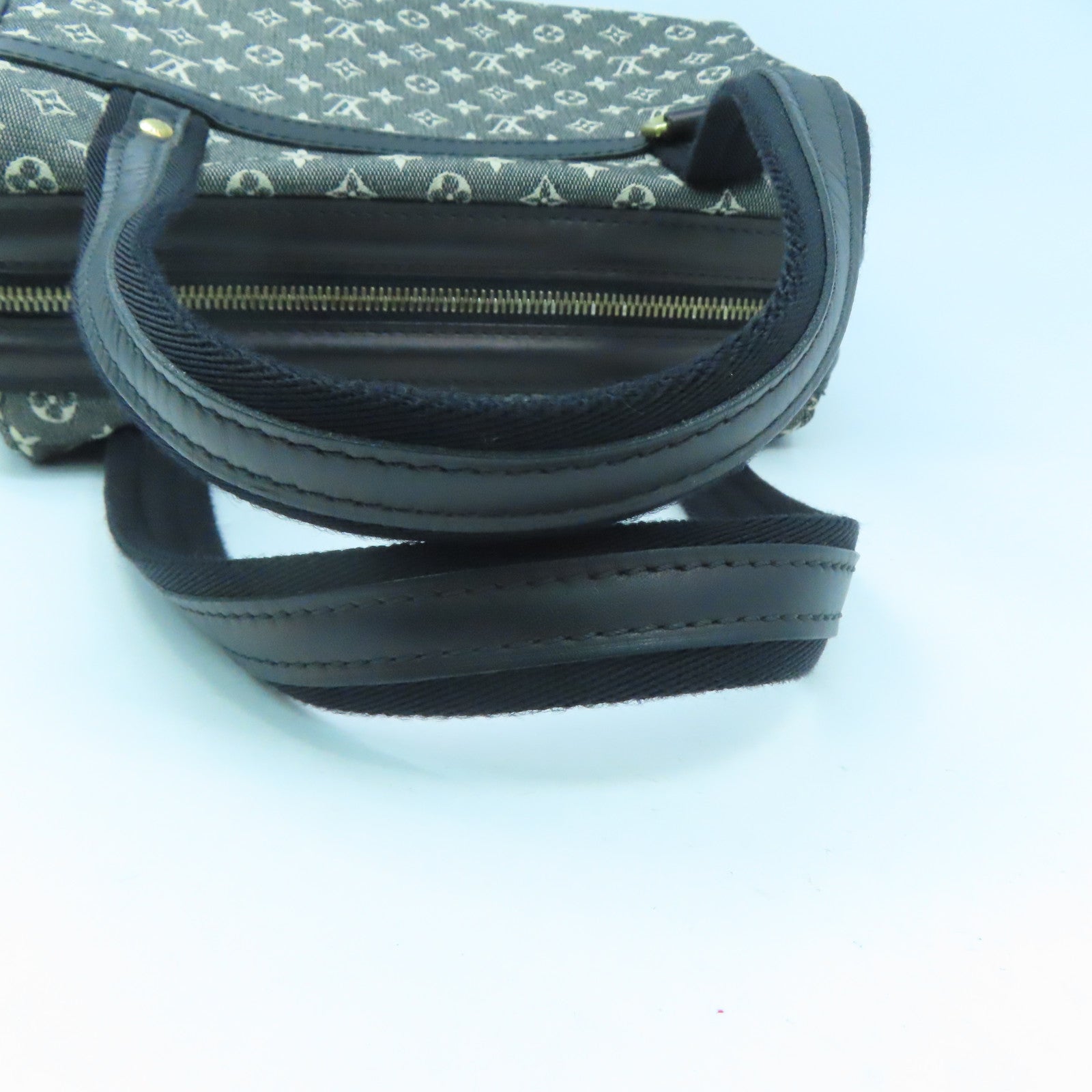 LOUIS VUITTON Monogram Mini Josephine PM金扣手挽袋啡色灰色