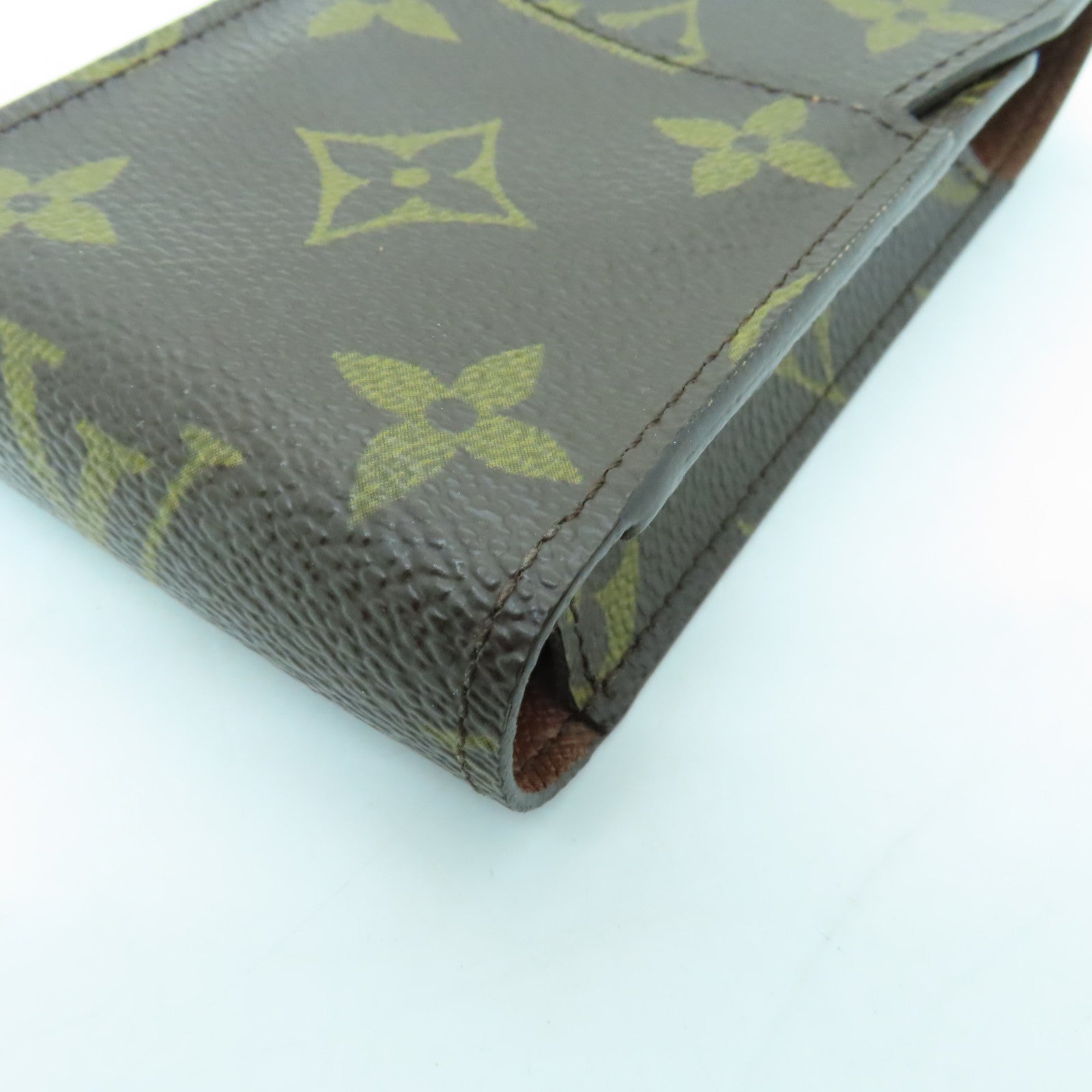 LOUIS VUITTON Monogram Etui Cigarette Case啡色