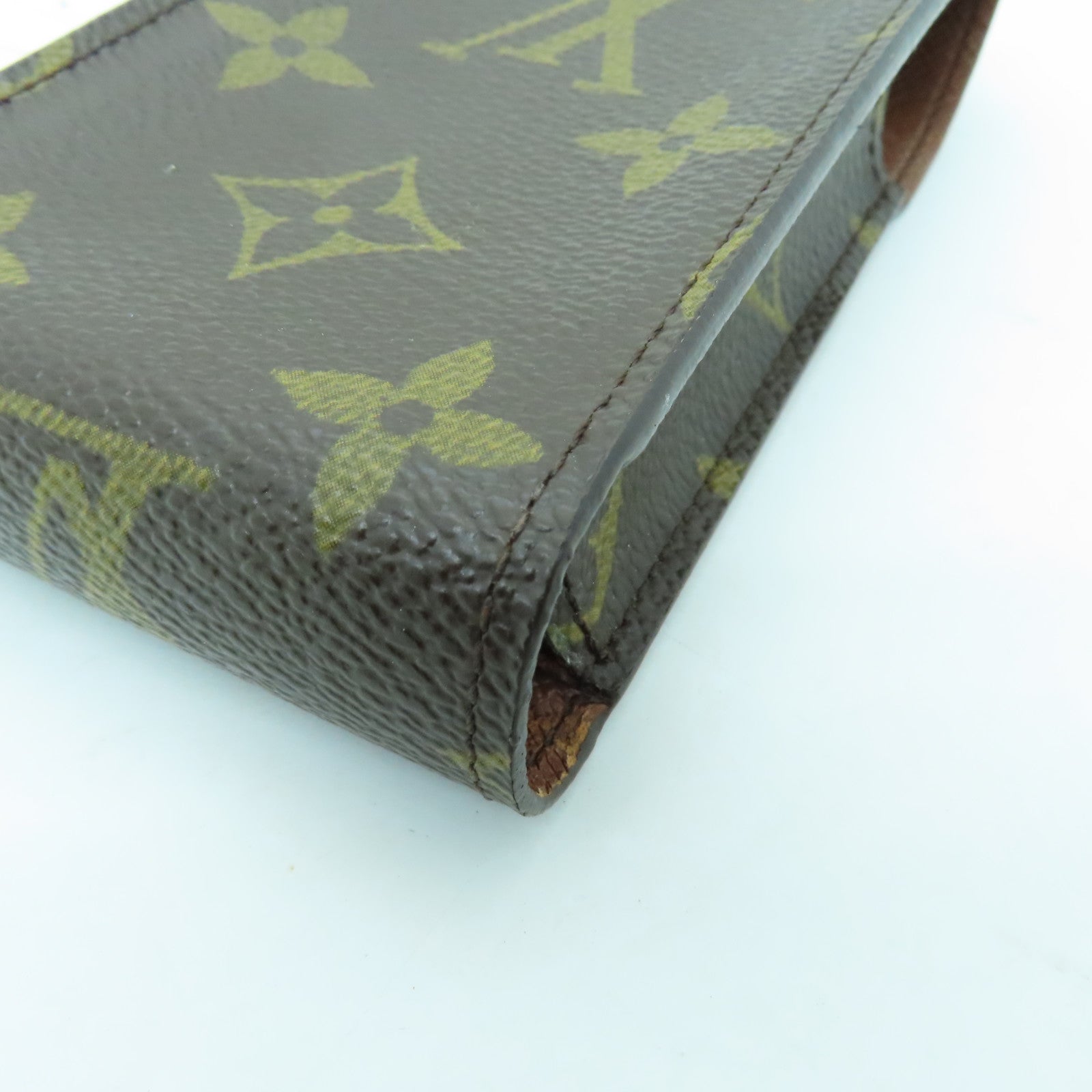 LOUIS VUITTON Monogram Etui Cigarette Case啡色