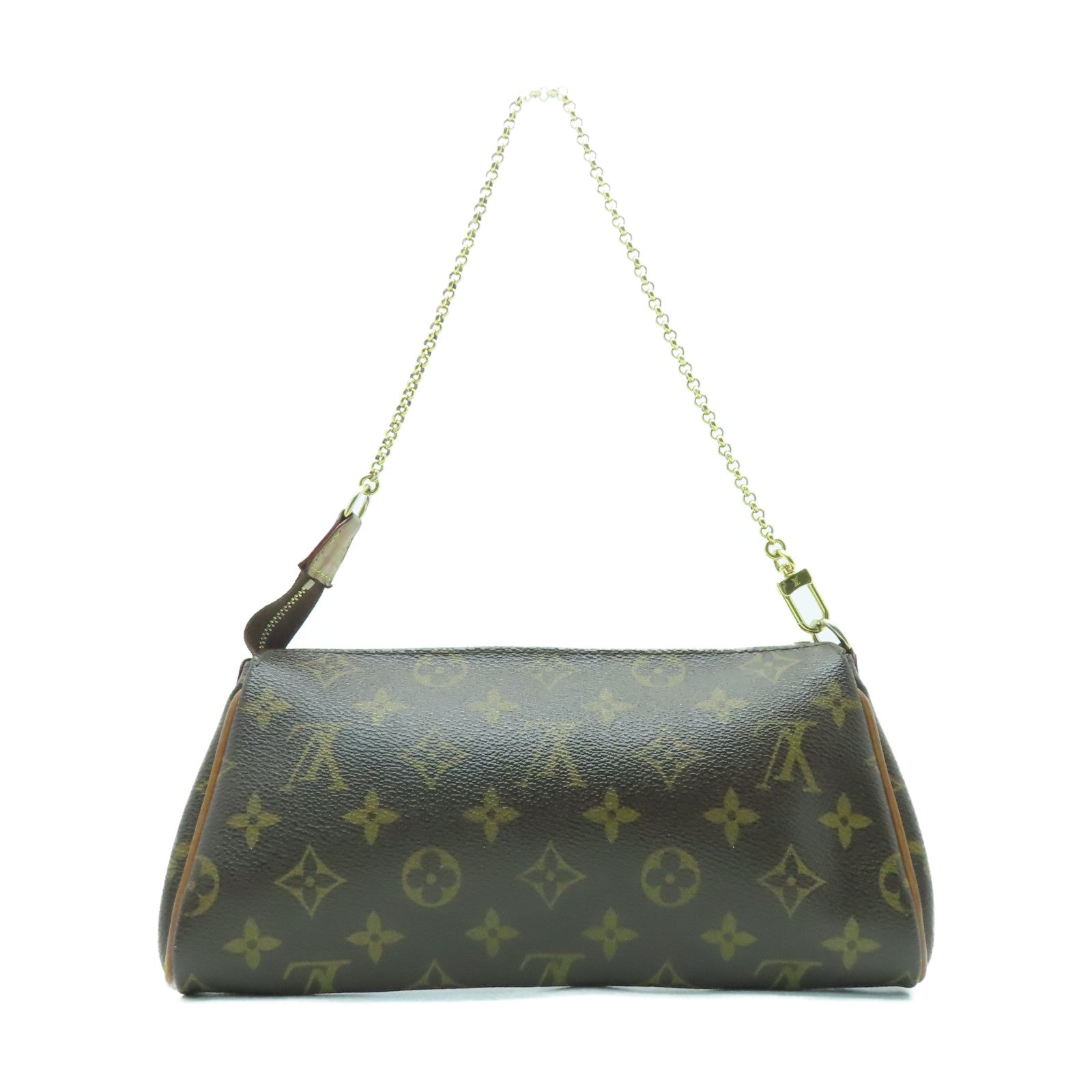 LOUIS VUITTON Monogram Eva金扣手挽肩背兩用袋啡色