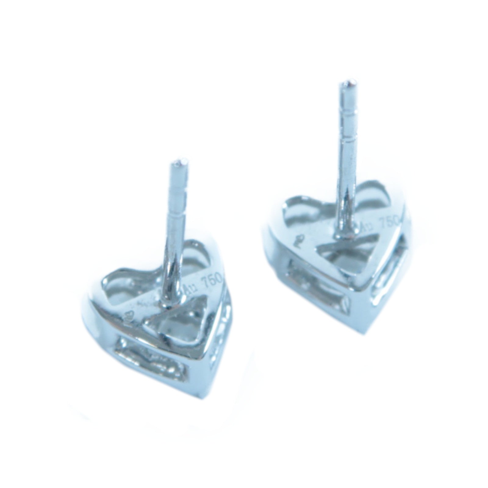 JEWELRY 18K白金Diamond Earrings 0.13ct/0.17ct鑽石耳環