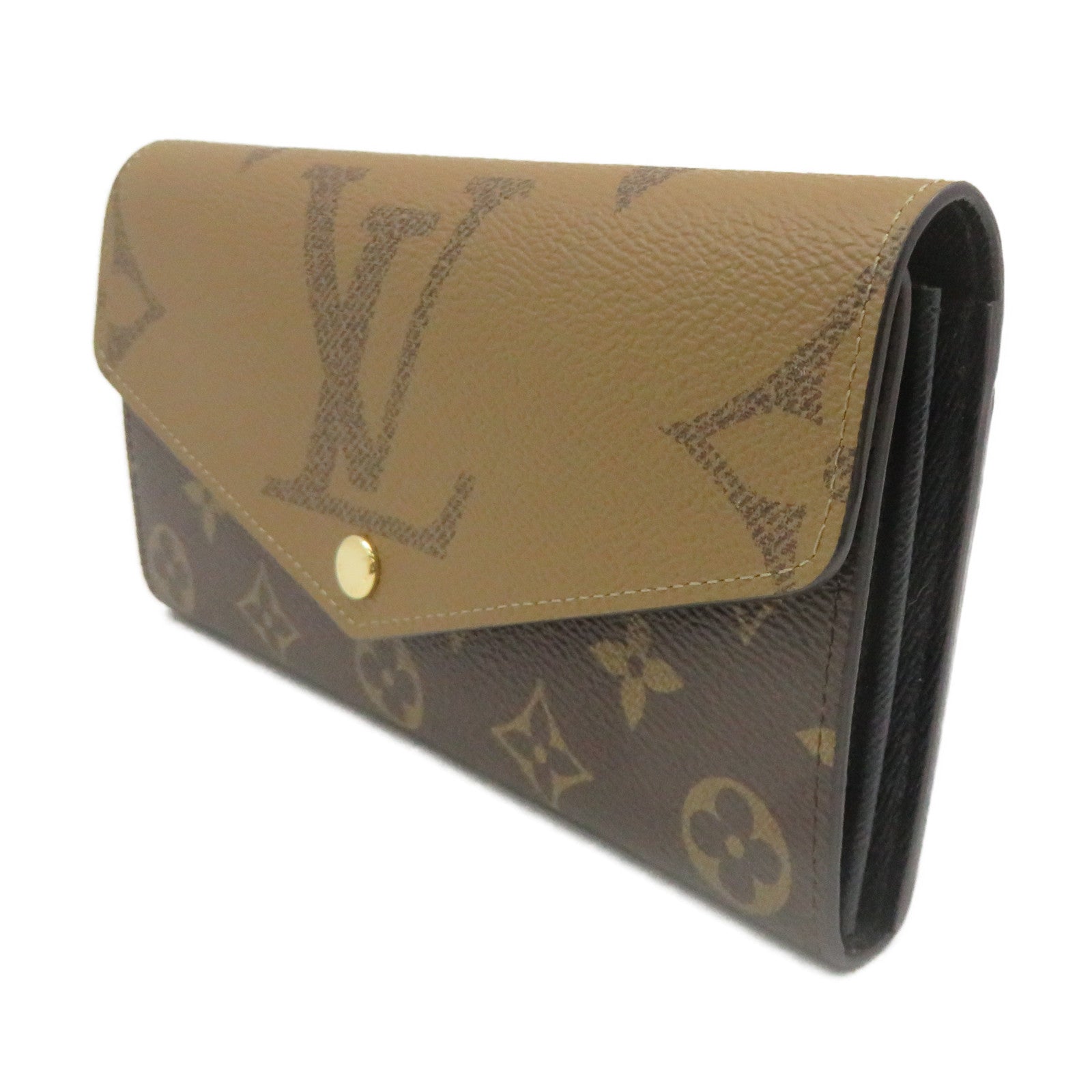 LOUIS VUITTON Monogram Long Wallet長錢包啡色