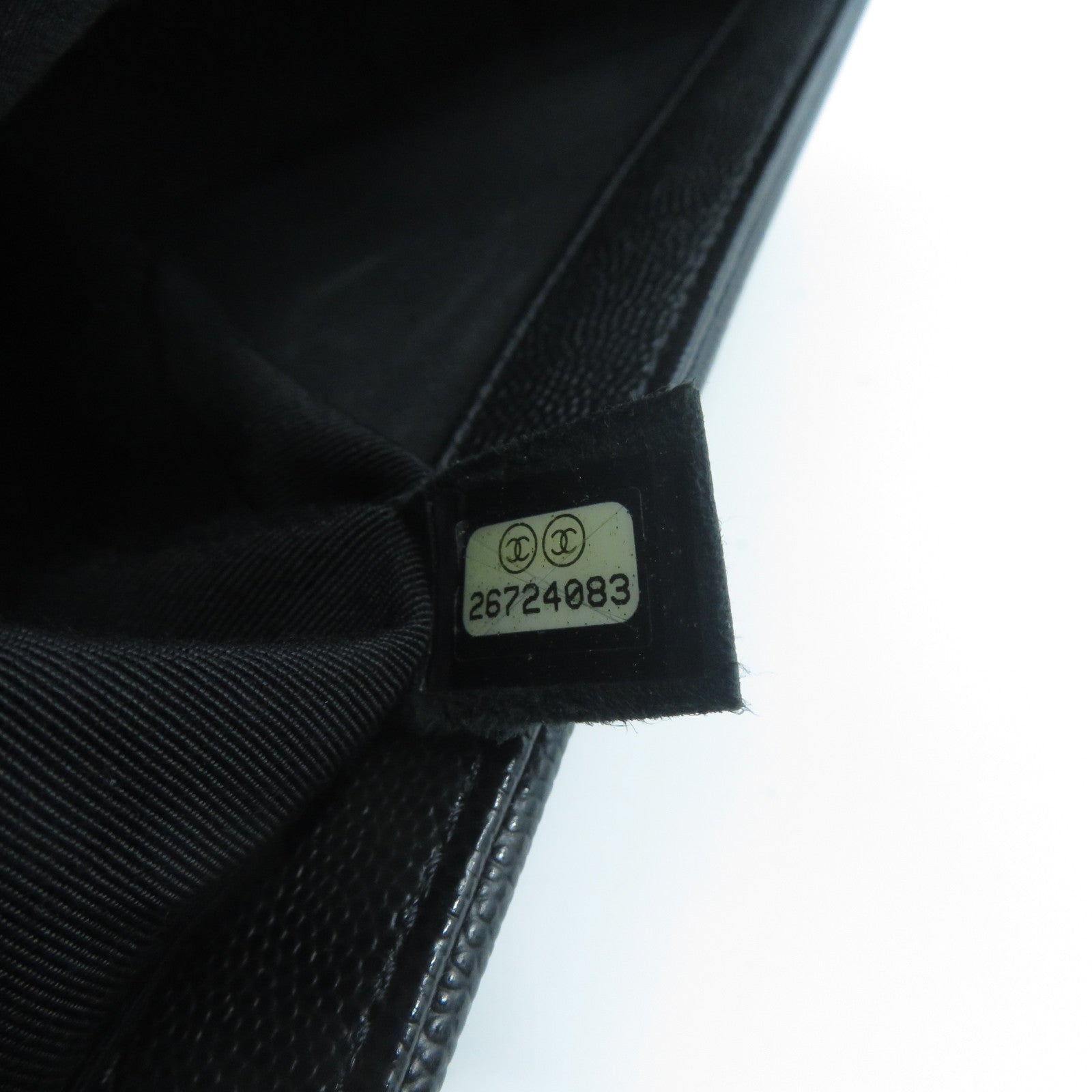 CHANEL 菱格Boy Chanel 25cm銀扣鏈帶肩背袋黑色