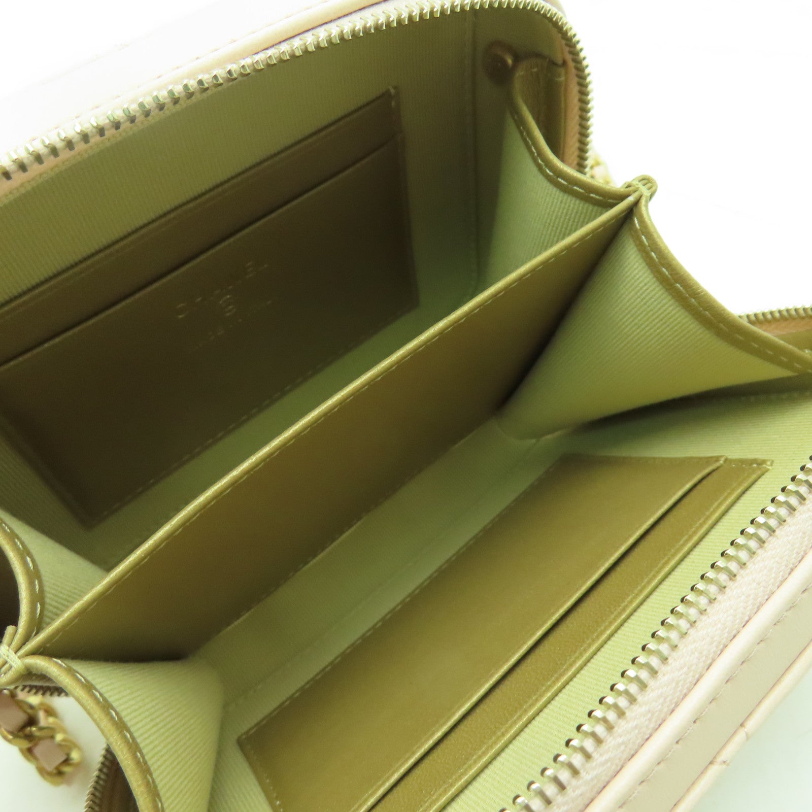 CHANEL 菱格牛皮皮革Shoulder Bag金扣鏈帶肩背袋粉紅色