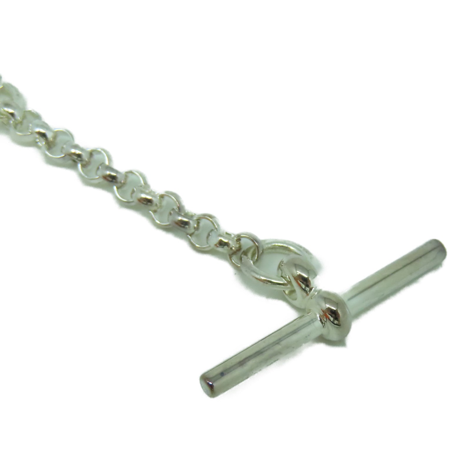 HERMES 925純銀Chaine D'Ancre Punk手鏈銀色
