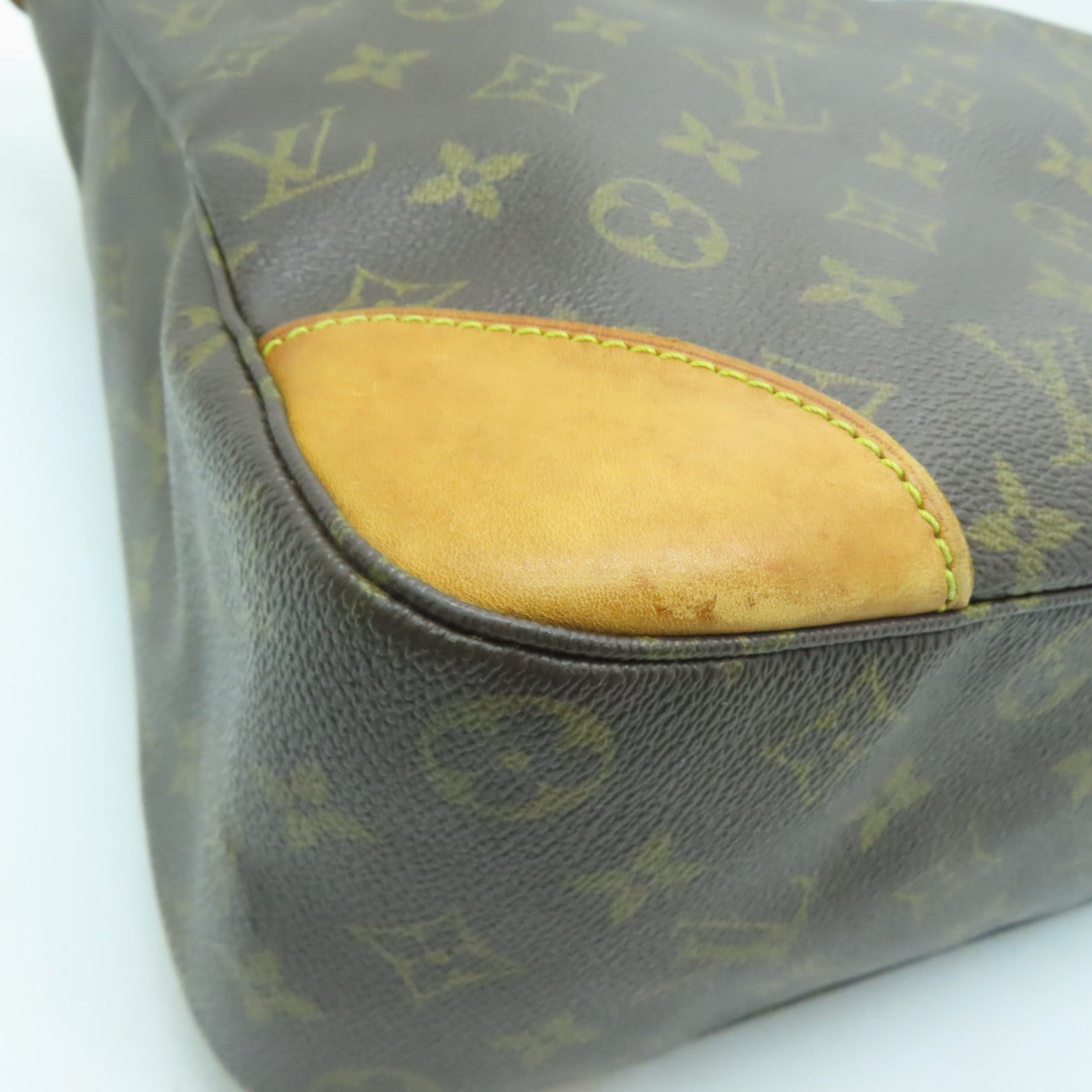 LOUIS VUITTON 【激減優惠】Monogram Bagatelle GM金扣肩背袋啡色