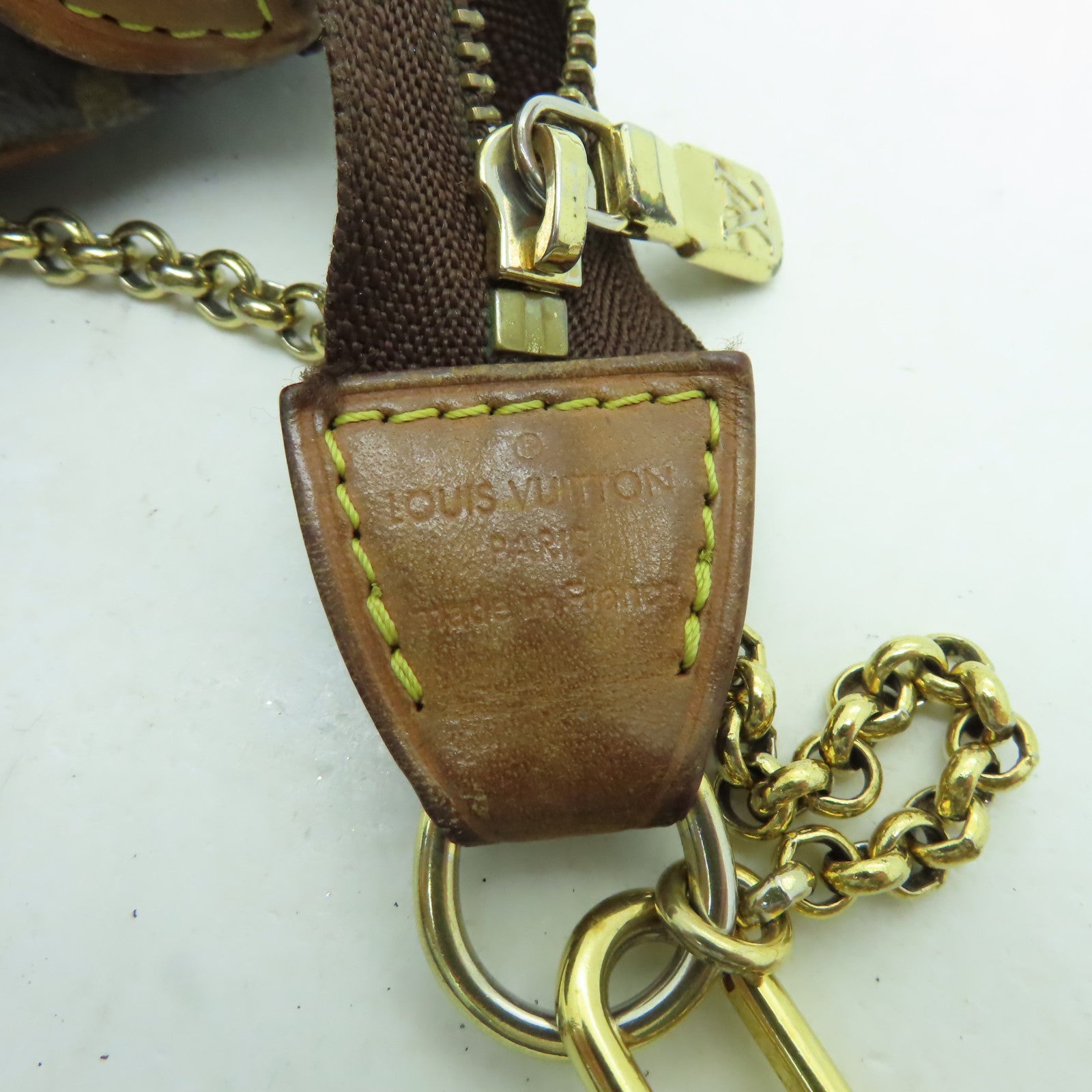 LOUIS VUITTON Monogram Eva金扣手挽肩背兩用袋啡色