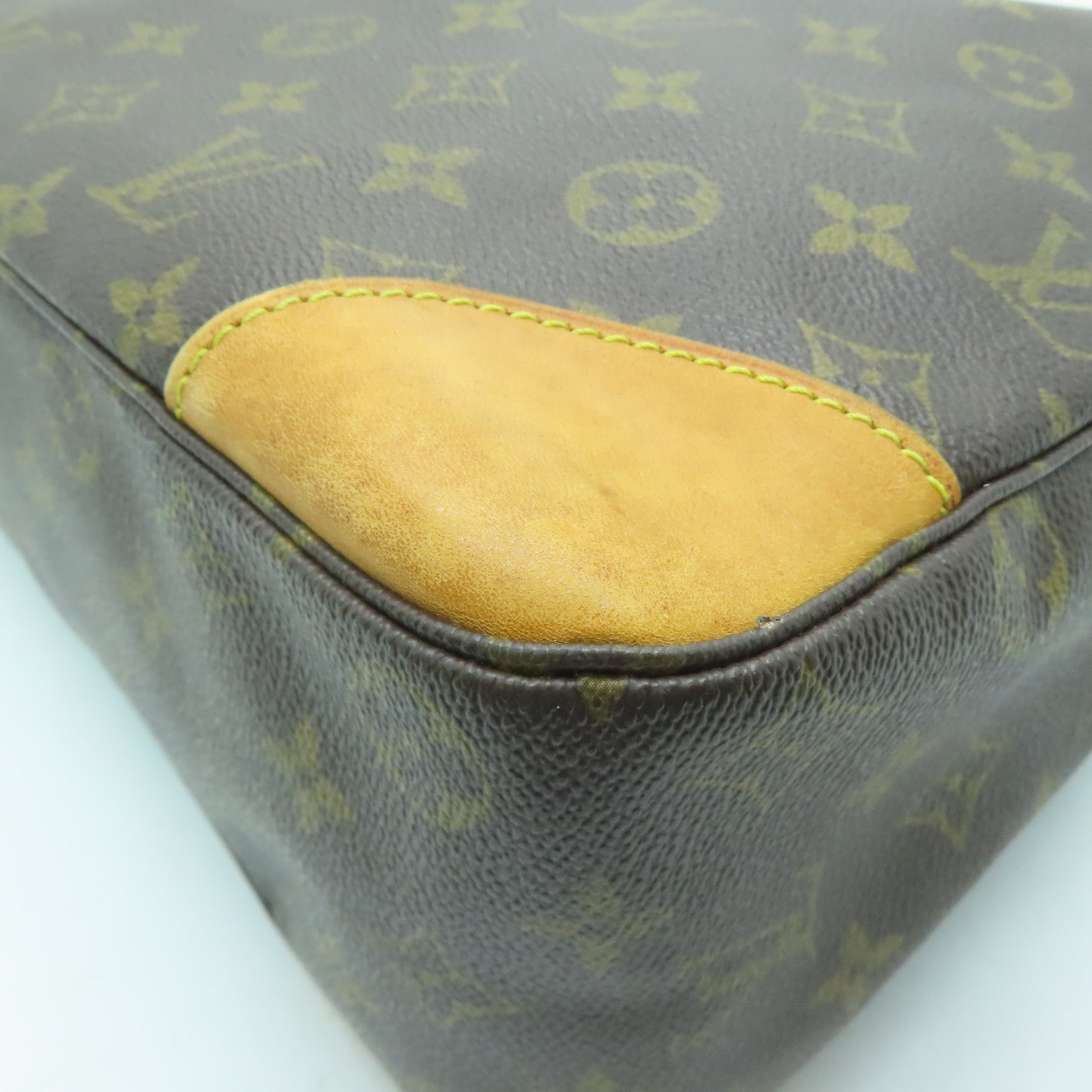 LOUIS VUITTON 【激減優惠】Monogram Bagatelle GM金扣肩背袋啡色