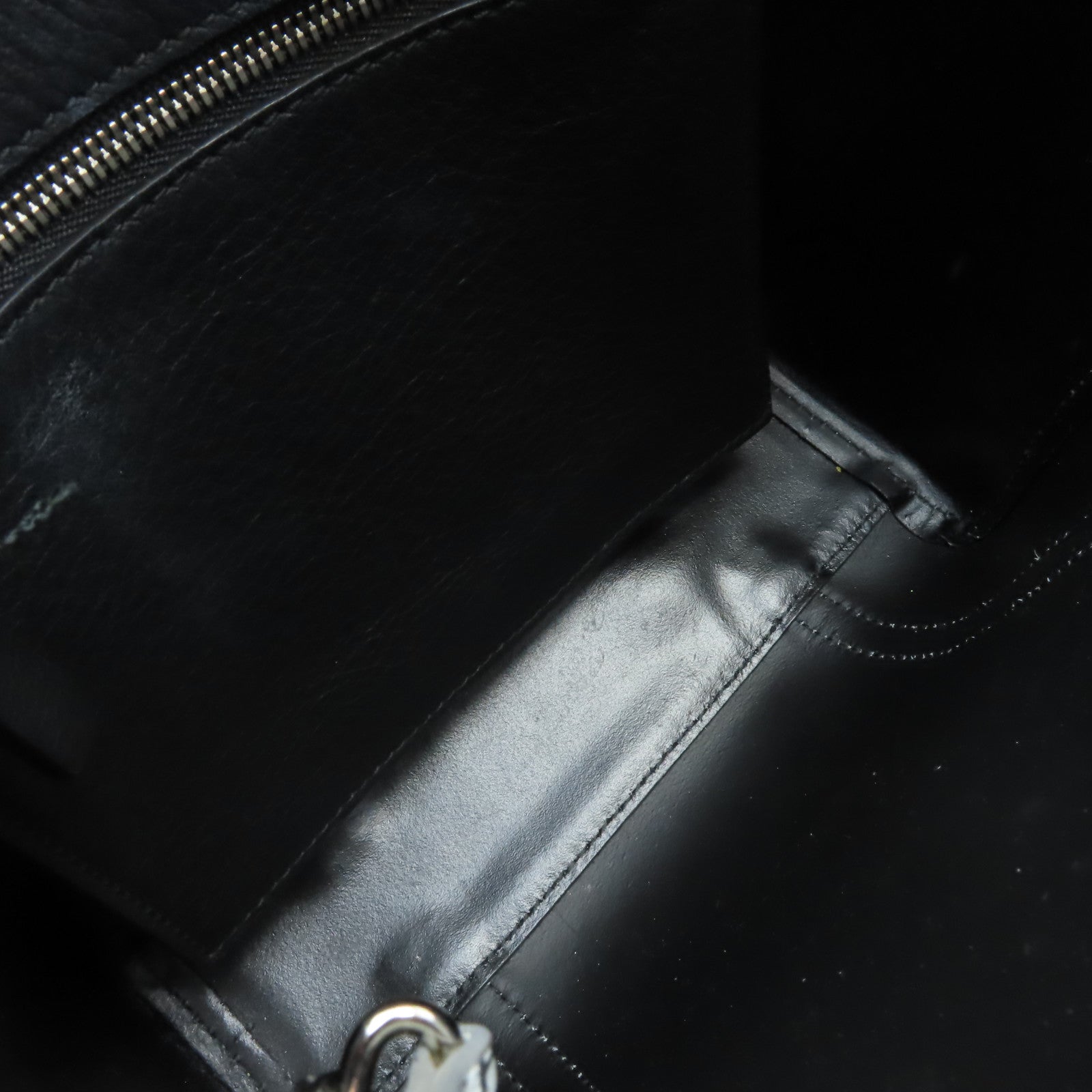 BALENCIAGA 牛皮皮革Allover Logo Tote Bag手挽肩背兩用袋銀色