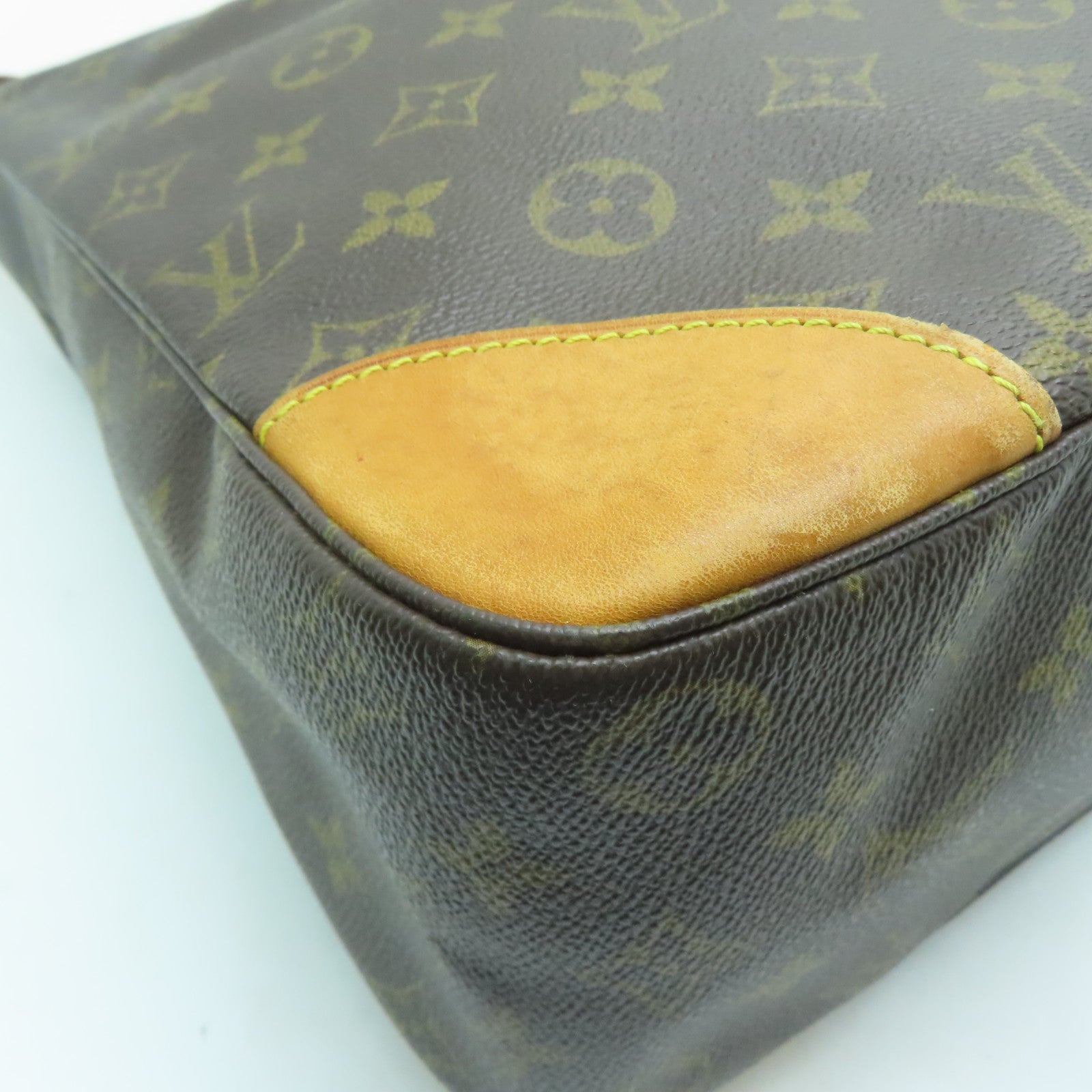 LOUIS VUITTON 【激減優惠】Monogram Bagatelle GM金扣肩背袋啡色