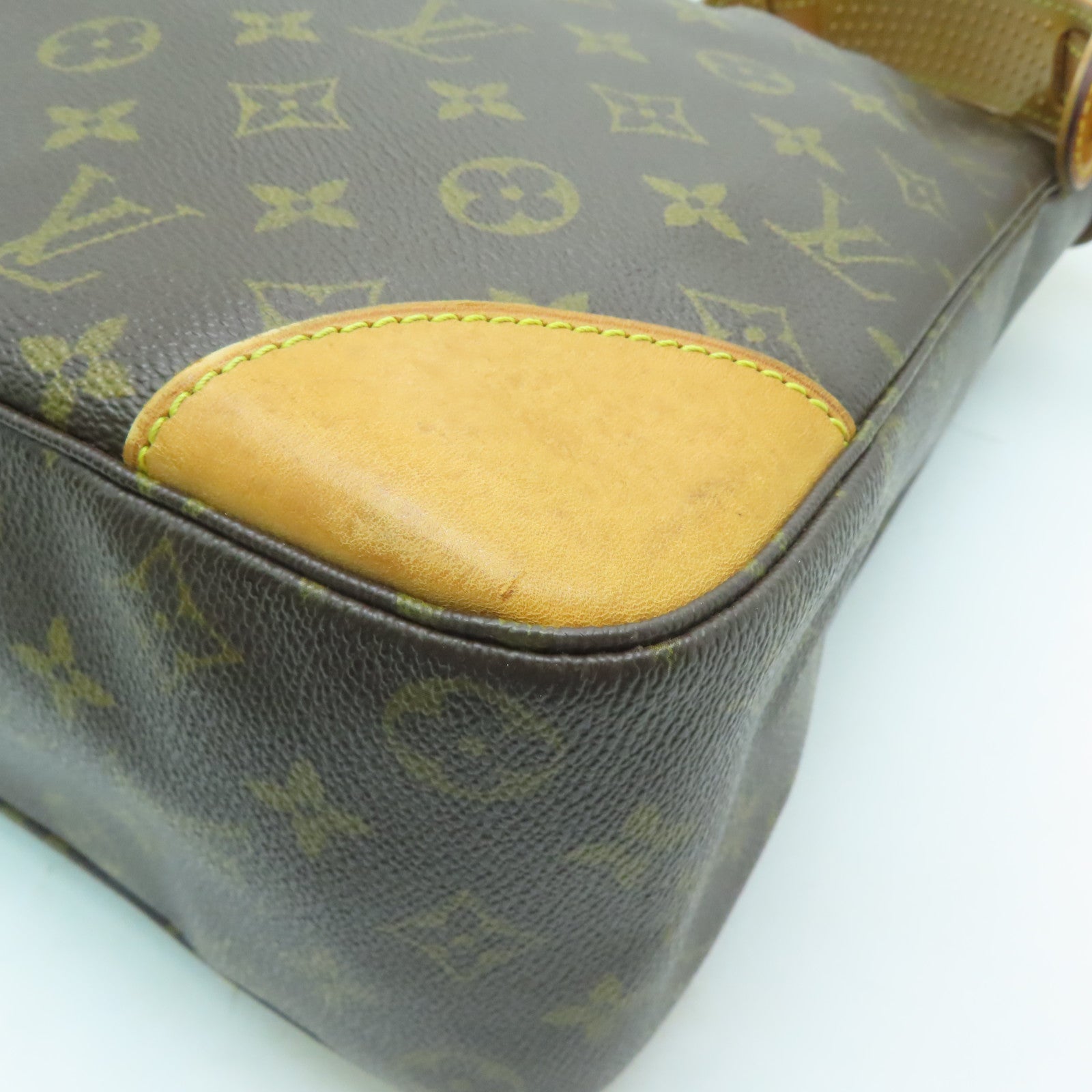 LOUIS VUITTON 【激減優惠】Monogram Bagatelle GM金扣肩背袋啡色