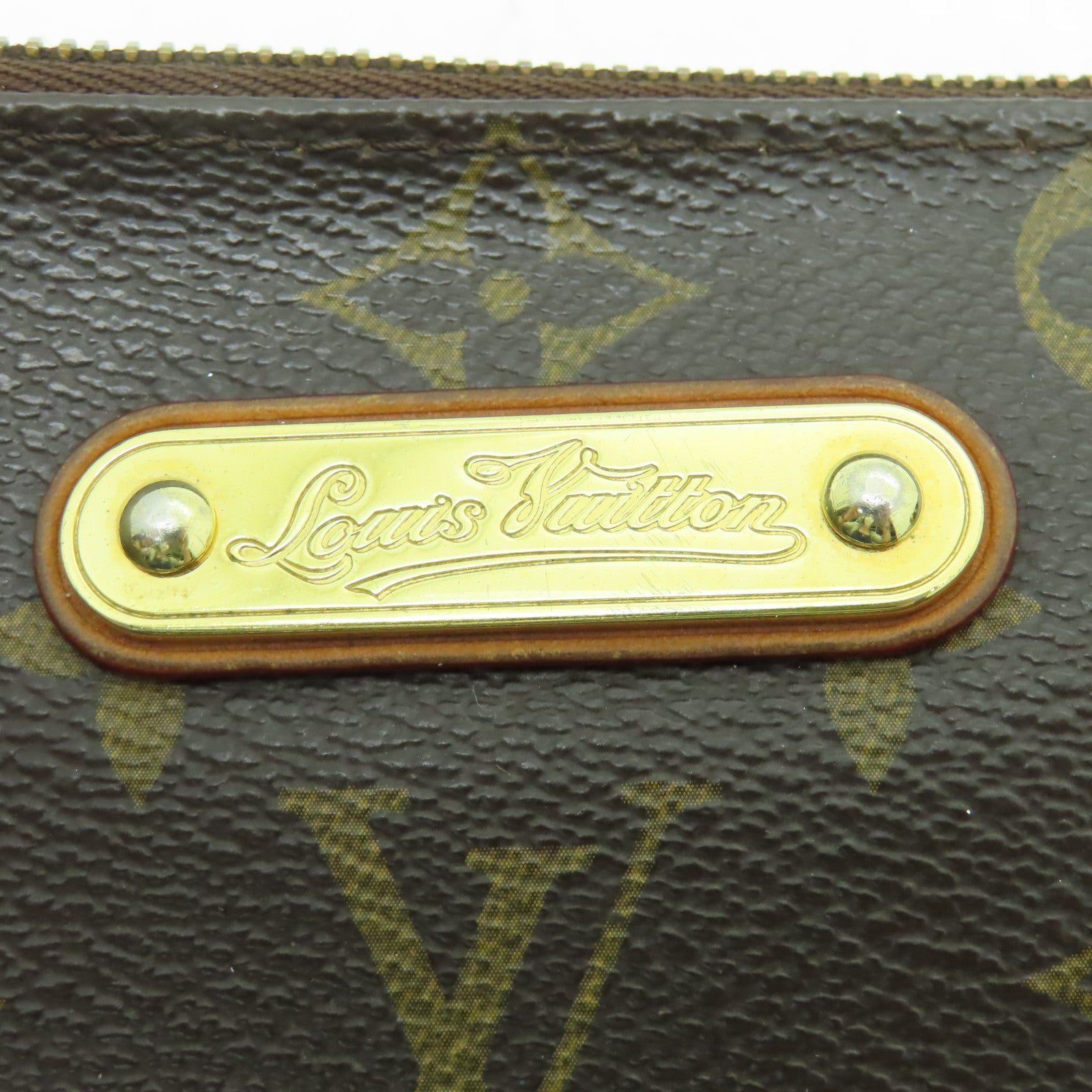 LOUIS VUITTON Monogram Eva金扣手挽肩背兩用袋啡色