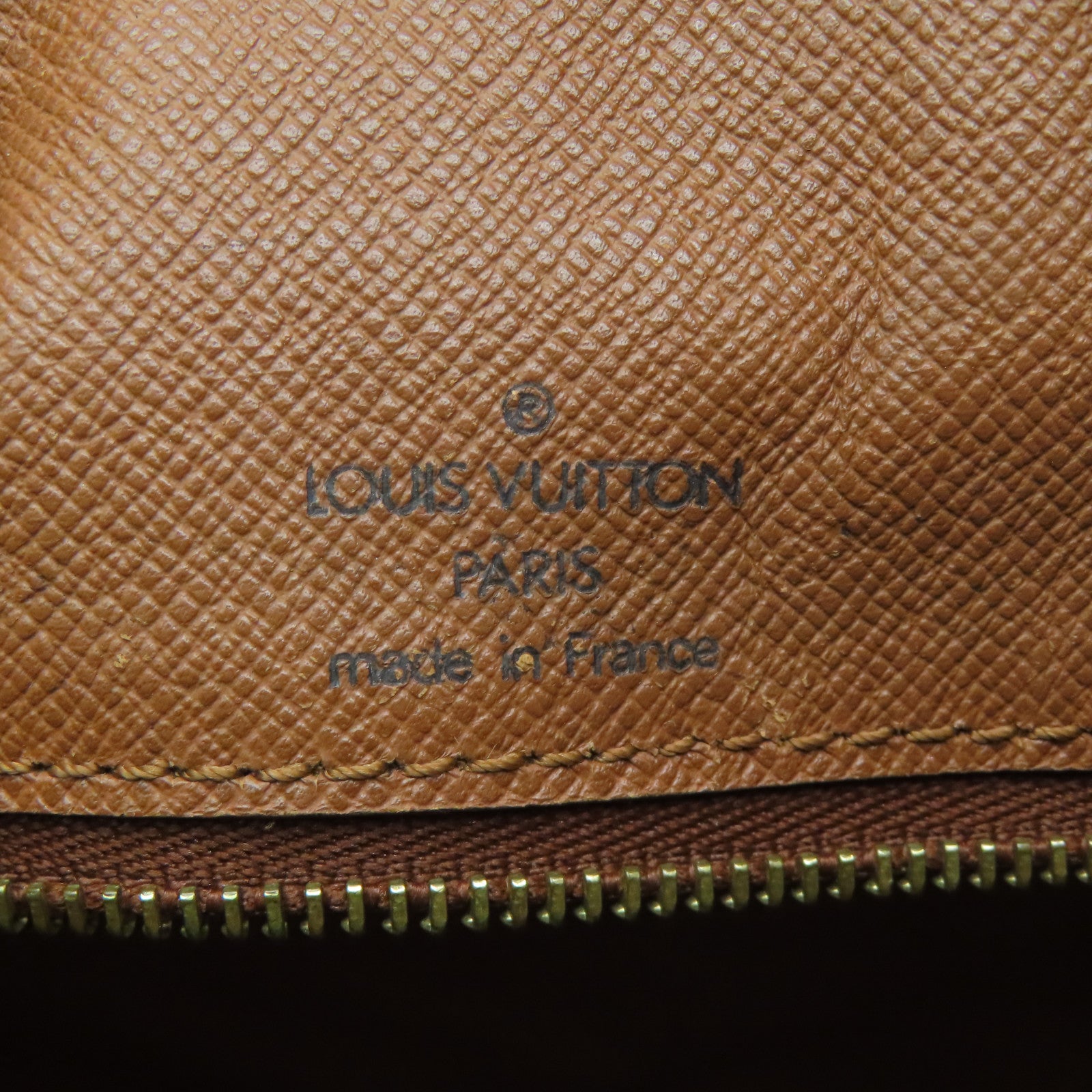 LOUIS VUITTON 【激減優惠】Monogram Bagatelle GM金扣肩背袋啡色