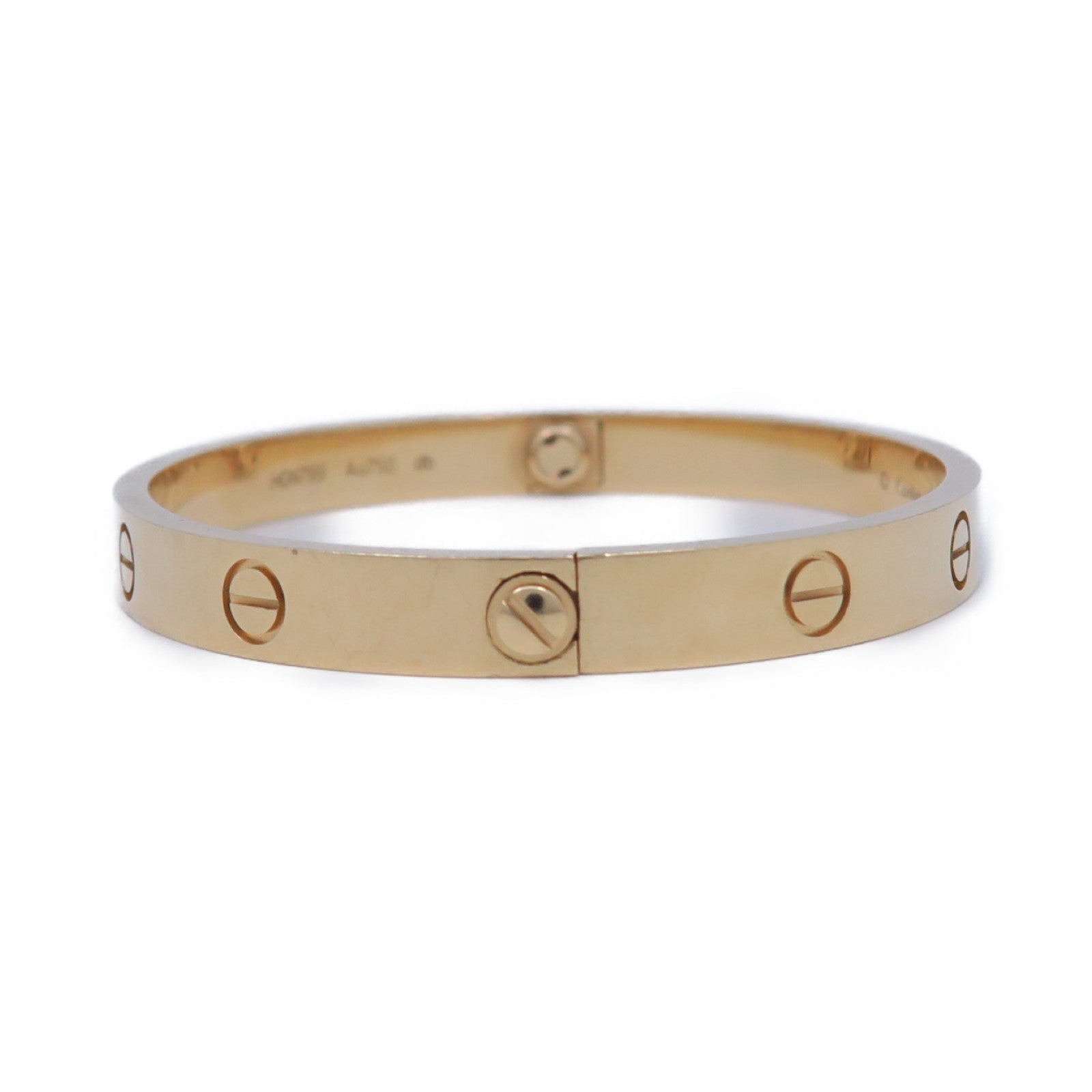 CARTIER 18K金Love Bracelet手鐲#17