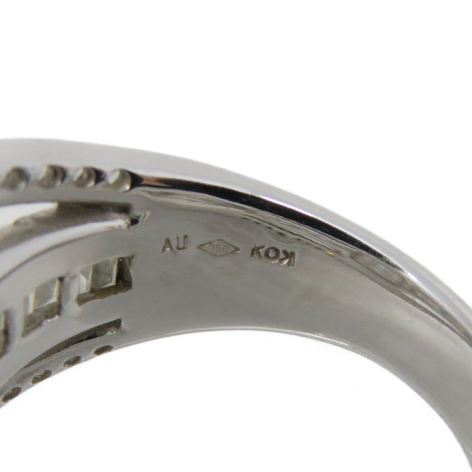 JEWELRY 18K白金/2.10ct鑽石Diamond Ring戒指US#6.5