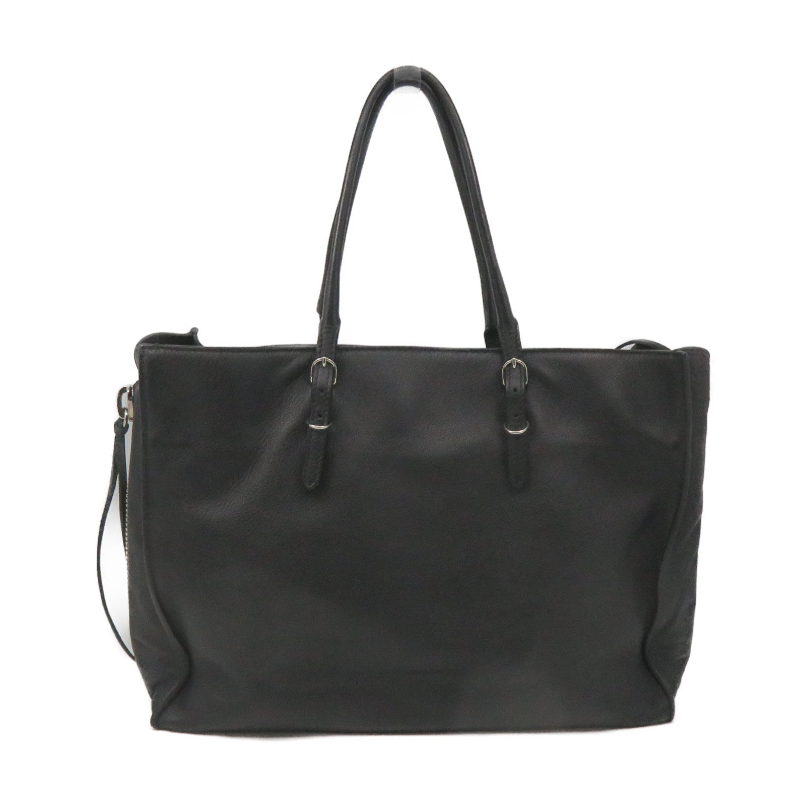 BALENCIAGA 【激減優惠】牛皮皮革Papier B4 Zip Shoulder Bag肩背袋黑色