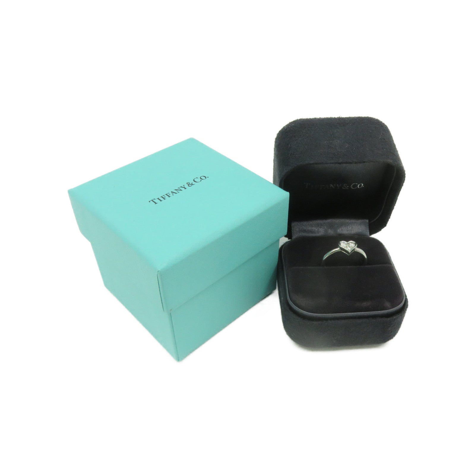 TIFFANY＆CO 【激減優惠】PT950鉑金/鑽石Diamond Ring戒指#9