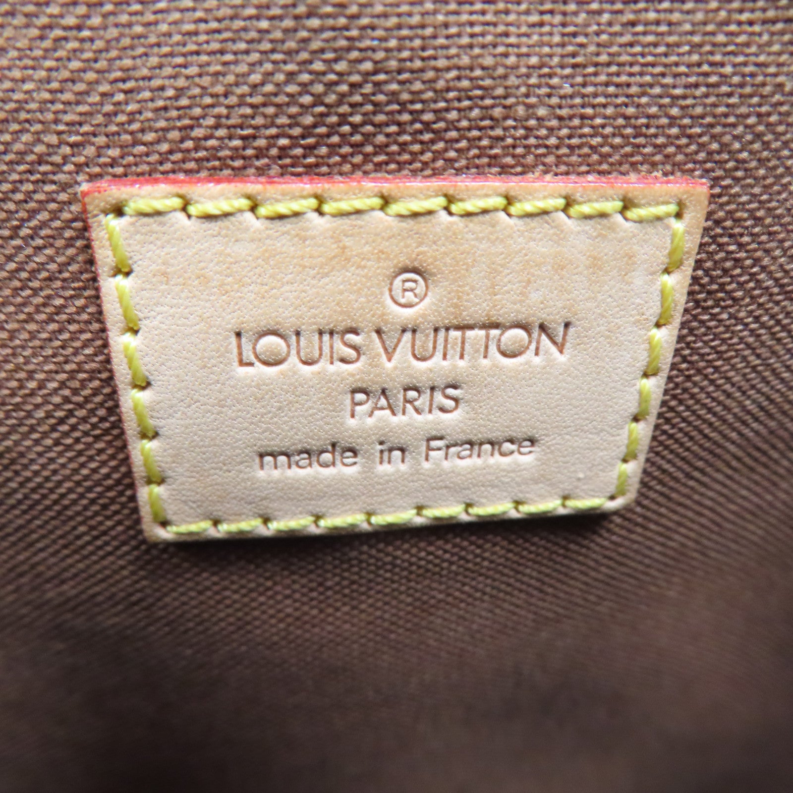 LOUIS VUITTON Monogram Pochette Bosphore金扣肩背袋啡色