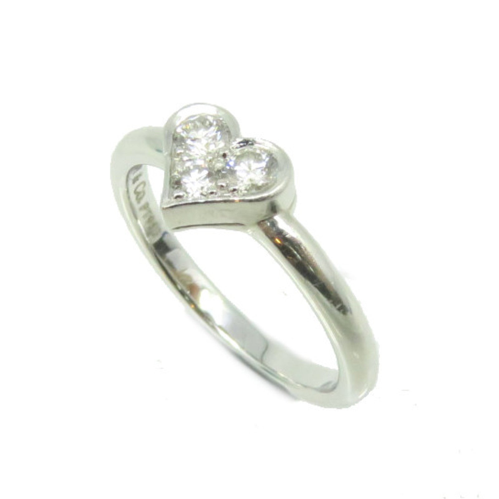 TIFFANY＆CO 【激減優惠】PT950鉑金/鑽石Diamond Ring戒指#9