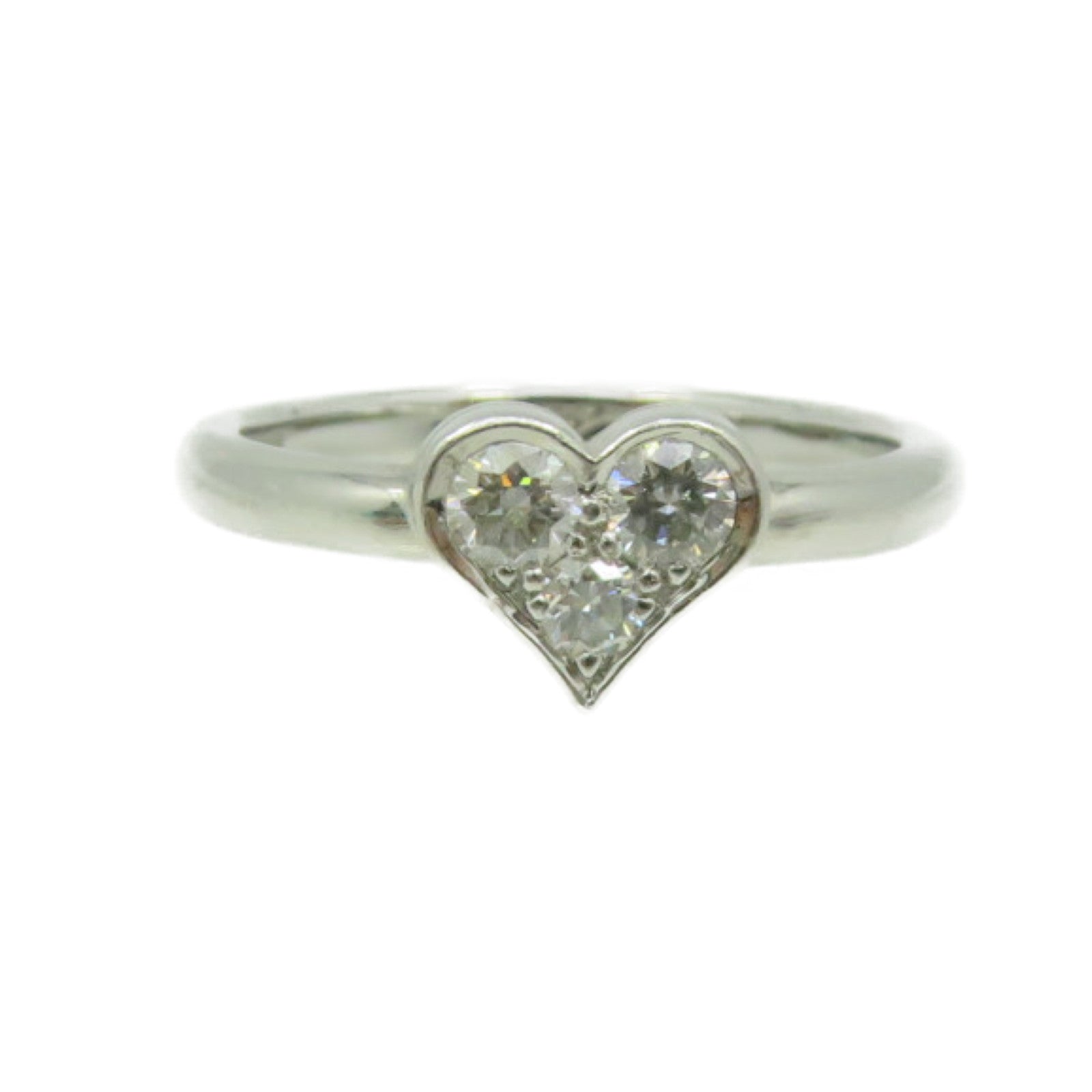TIFFANY＆CO 【激減優惠】PT950鉑金/鑽石Diamond Ring戒指#9