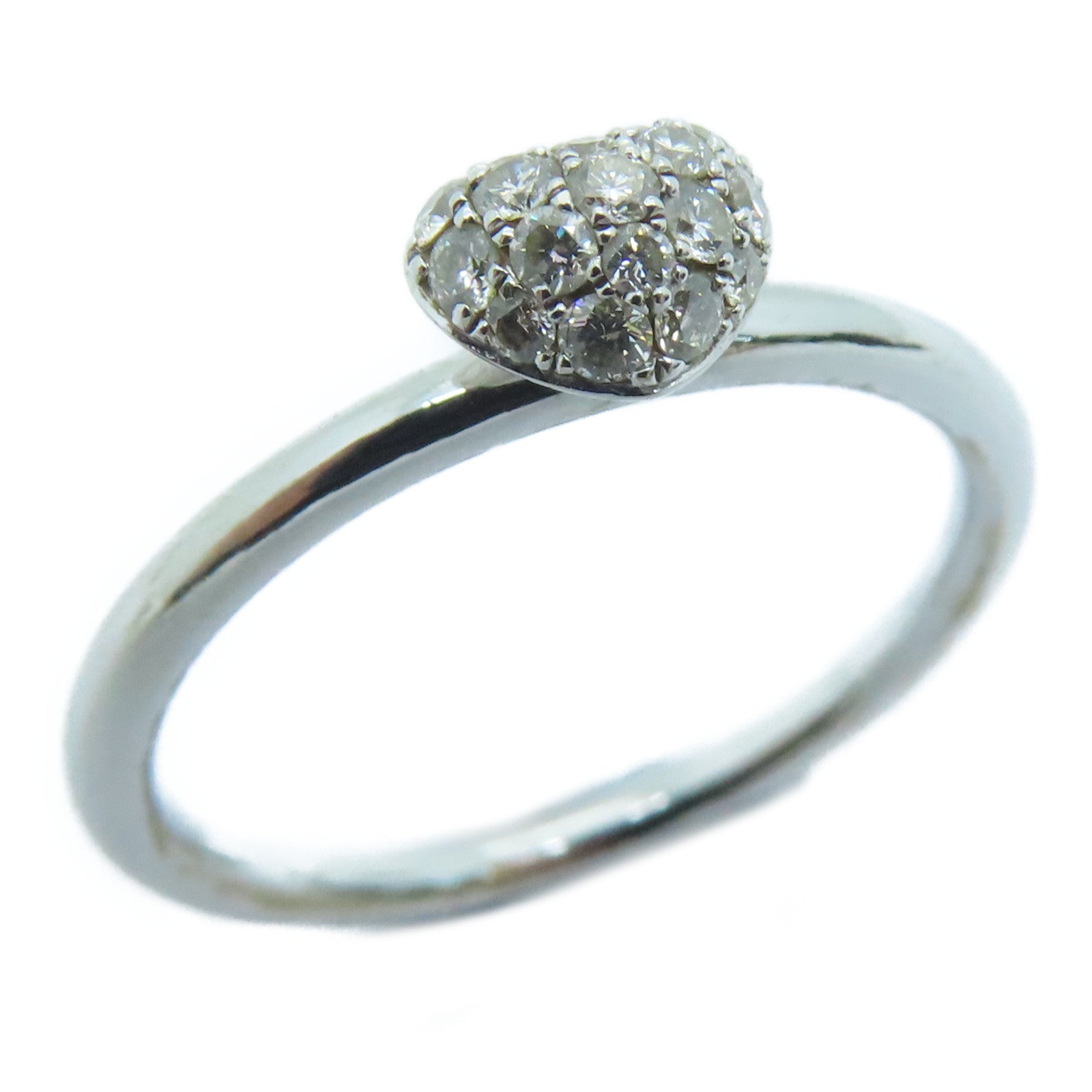 JEWELRY 18K白金Diamond Ring钻石戒指US#6.5