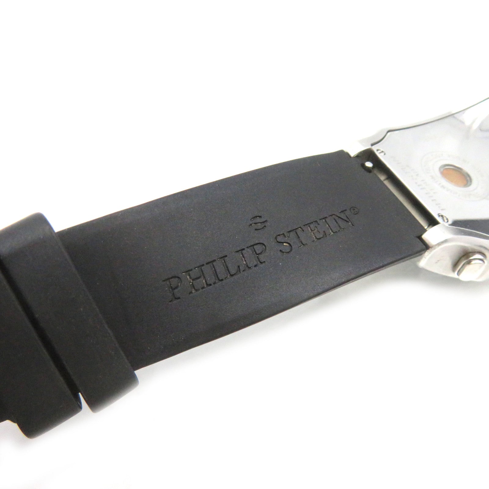 SELECTION 【激減優惠】Philip Stein Teslar不鏽鋼/橡根帶Watch石英機芯手錶黑色/銀色