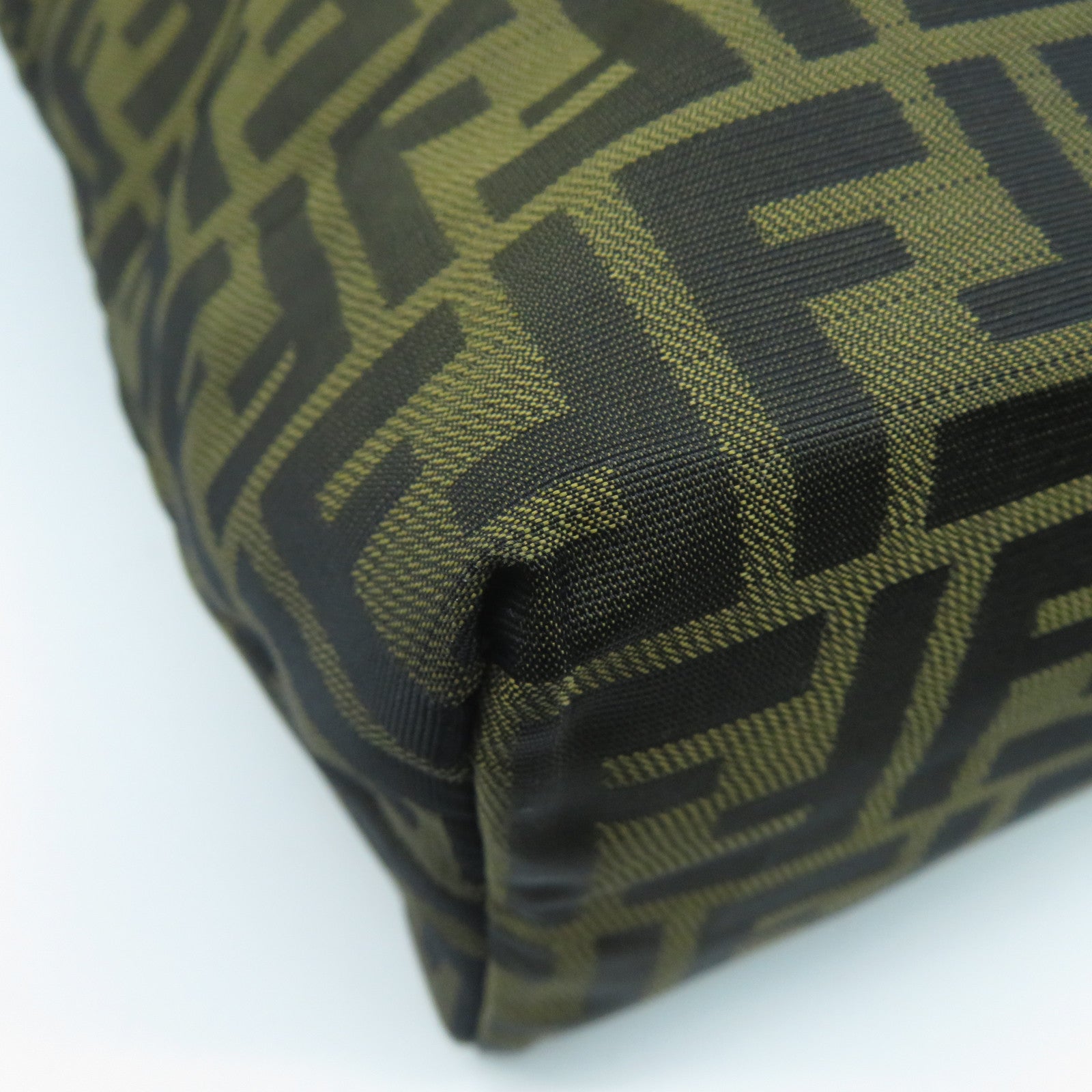 FENDI 帆布Tote Bag肩背袋啡色