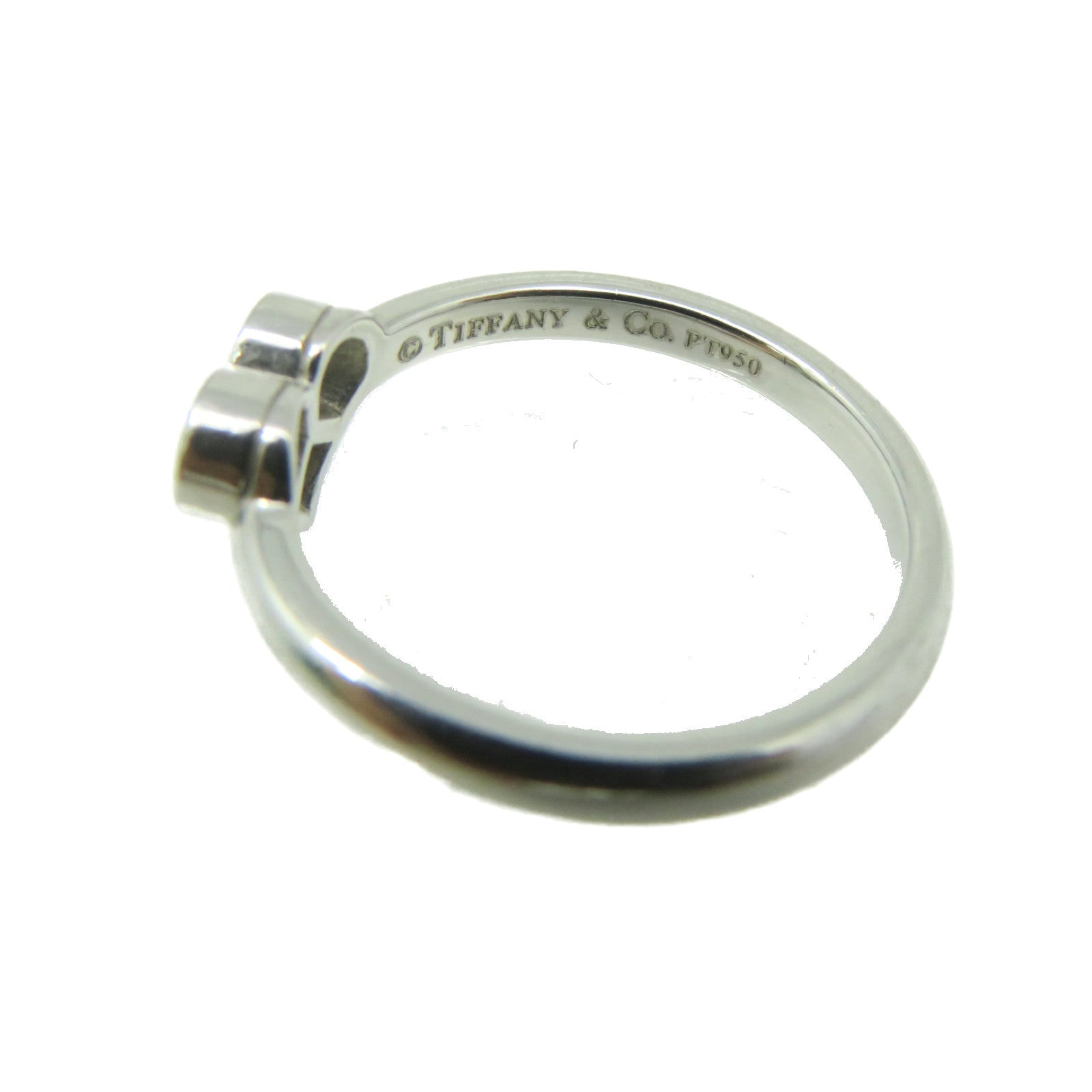 TIFFANY＆CO 【激減優惠】PT950鉑金/鑽石Diamond Ring戒指#9