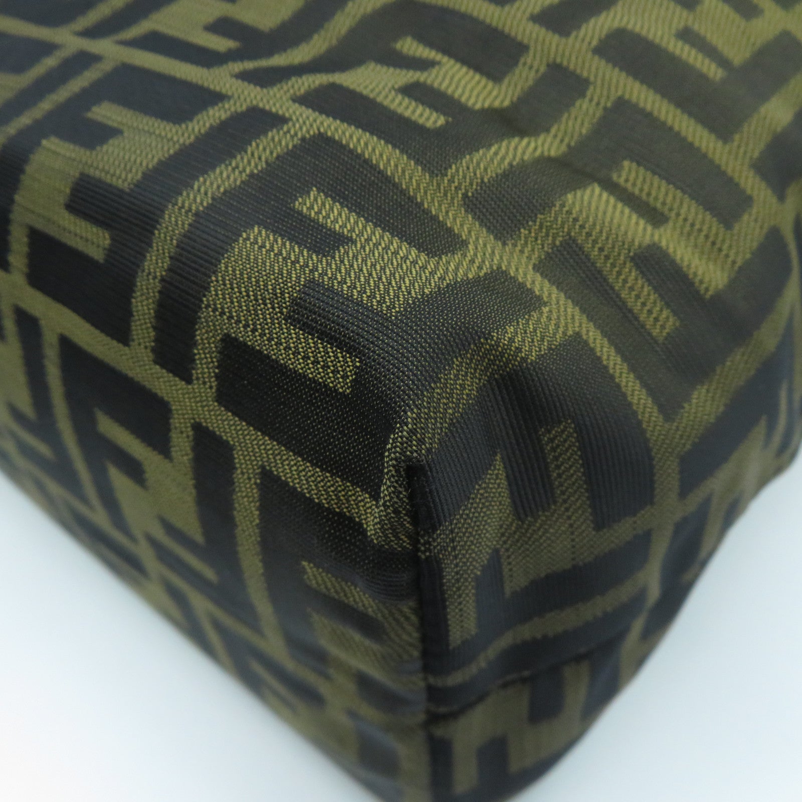 FENDI 帆布Tote Bag肩背袋啡色