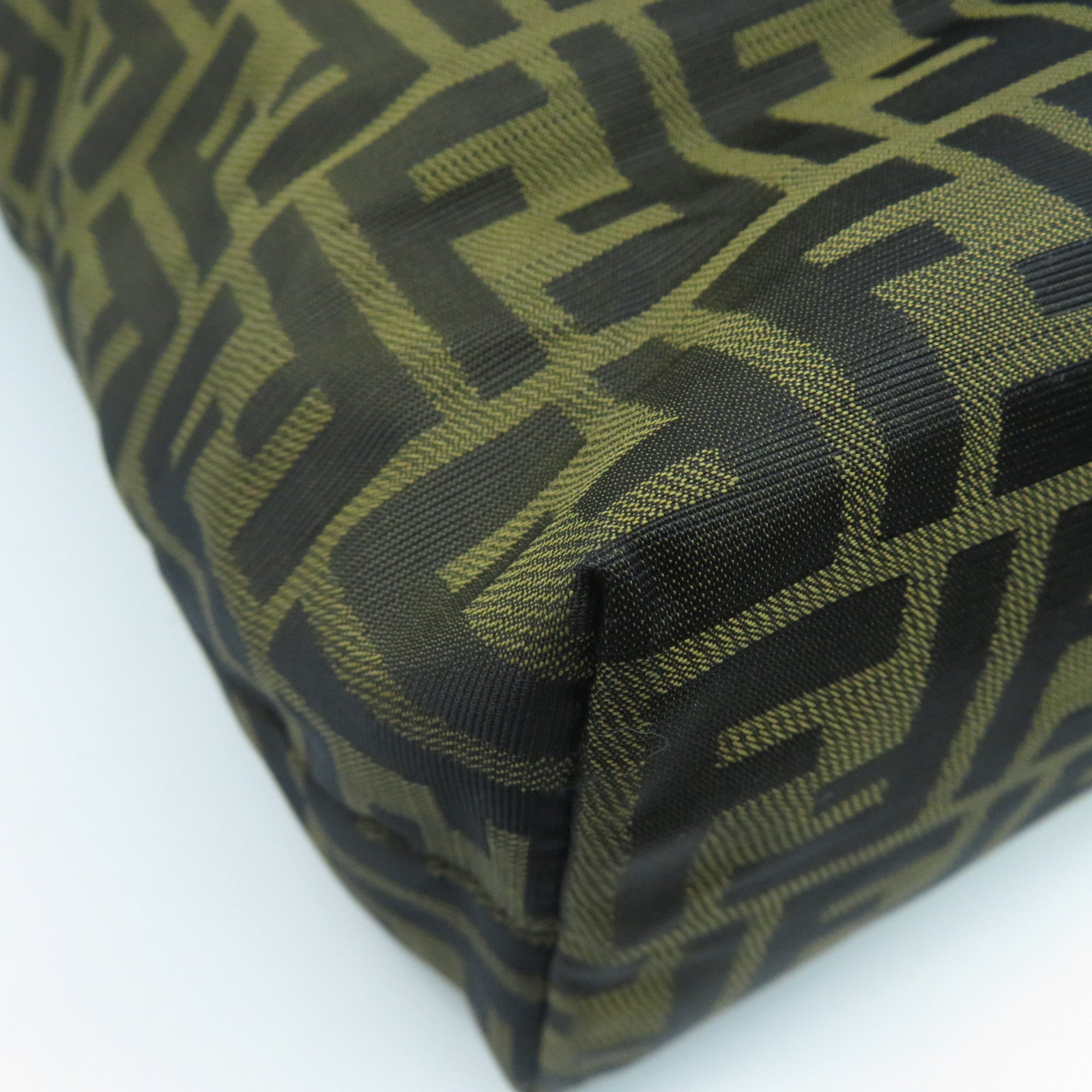 FENDI 帆布Tote Bag肩背袋啡色