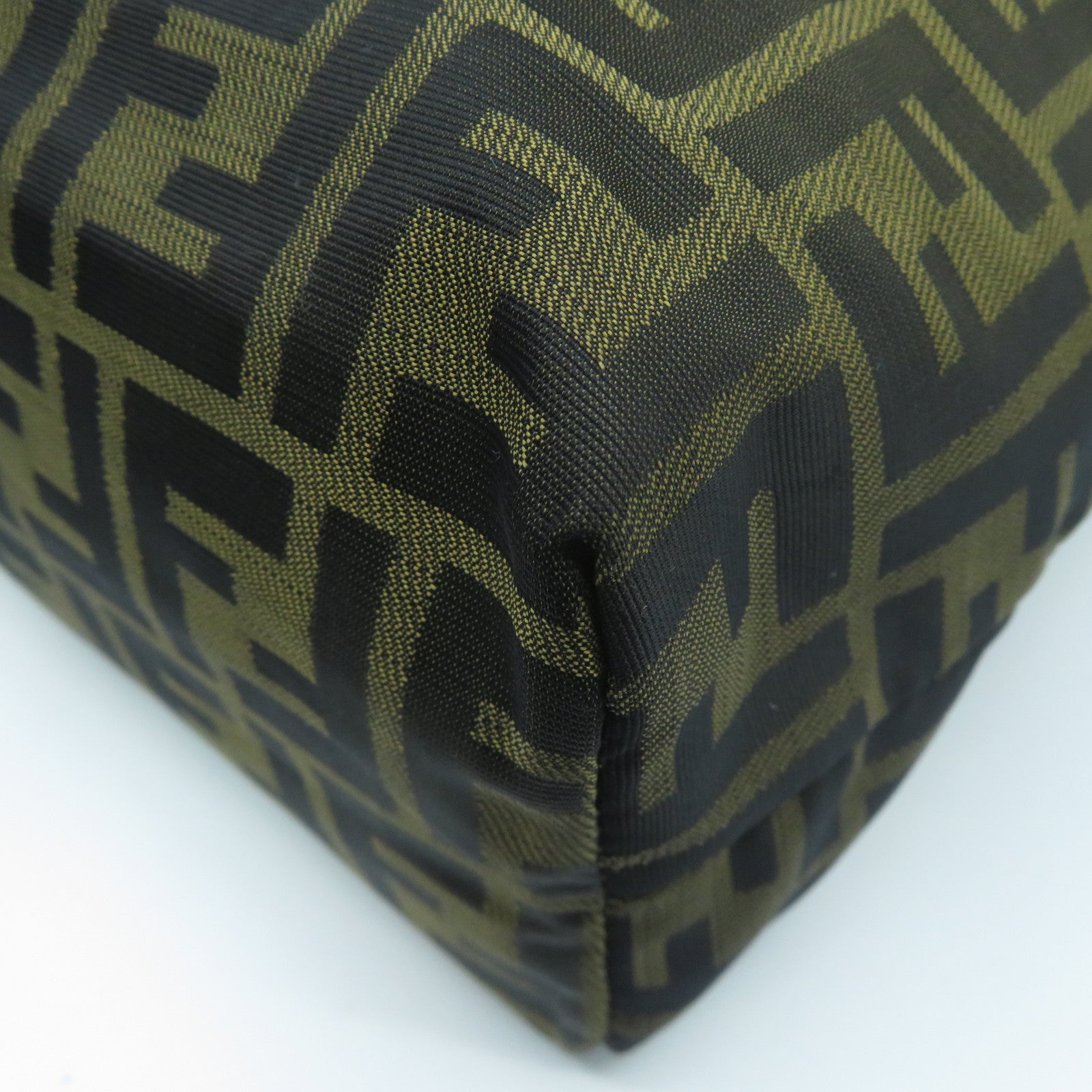 FENDI 帆布Tote Bag肩背袋啡色