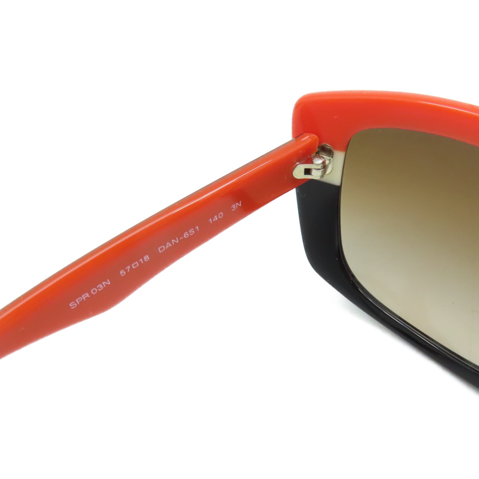 PRADA PVC Sunglasses太陽眼鏡黑色/橙色/杏色