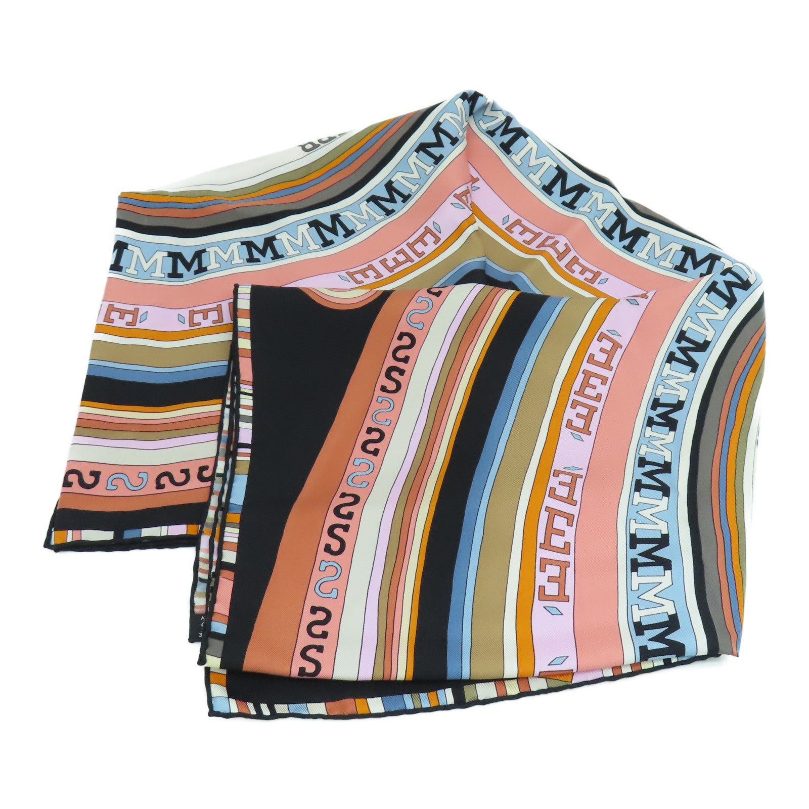 HERMES 丝质Scarf 90x90丝巾黑色