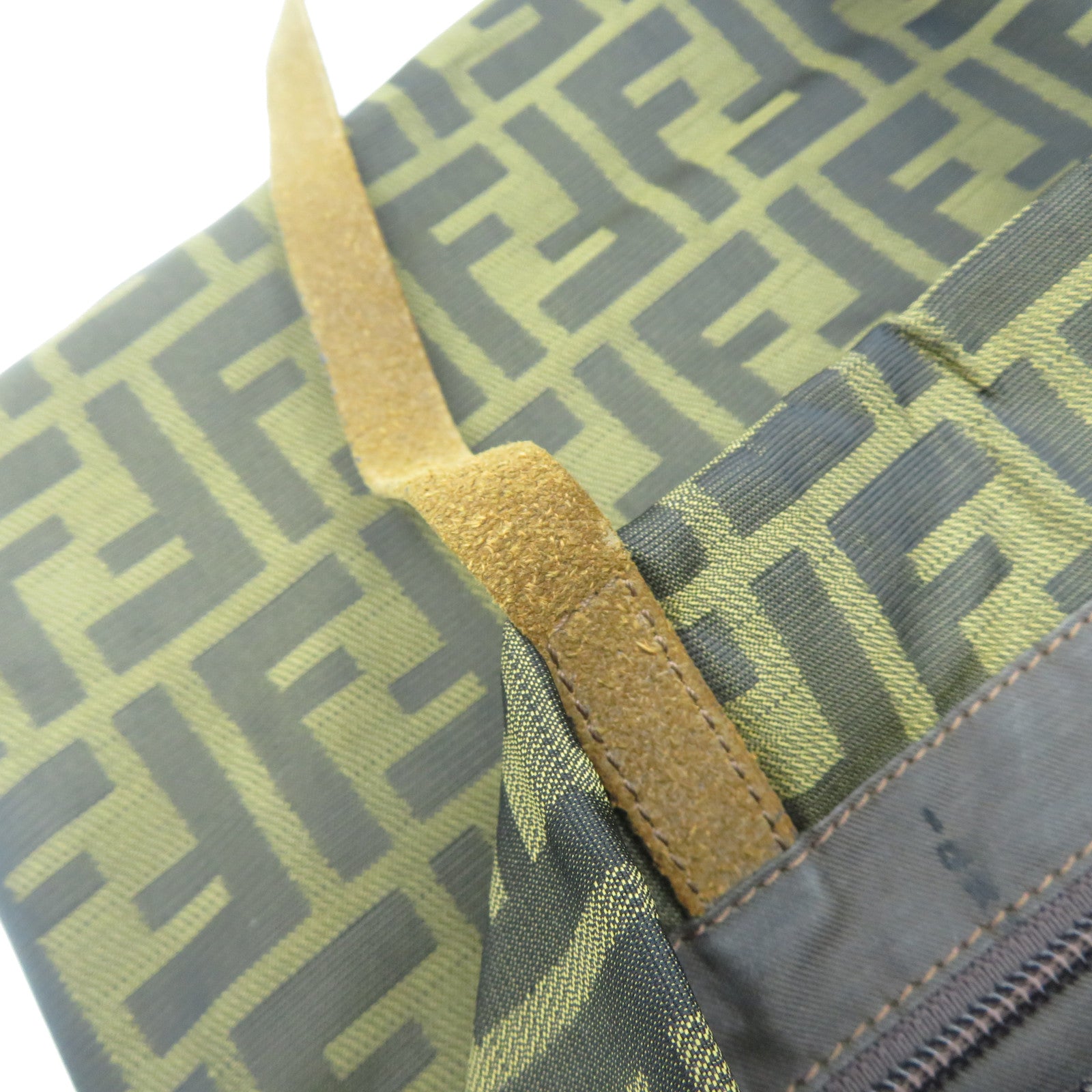 FENDI 帆布Tote Bag肩背袋啡色