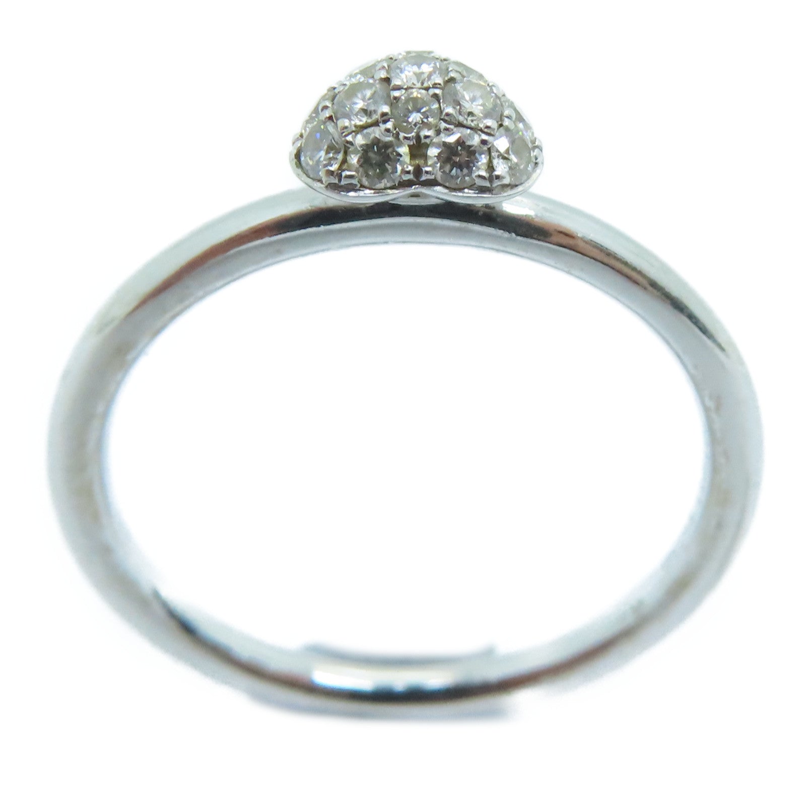 JEWELRY 18K白金Diamond Ring钻石戒指US#6.5
