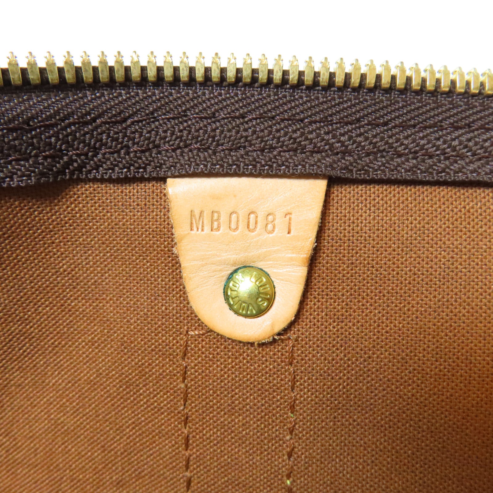 LOUIS VUITTON Monogram Keepall 55 Bandouliere金扣手挽肩背兩用袋啡色