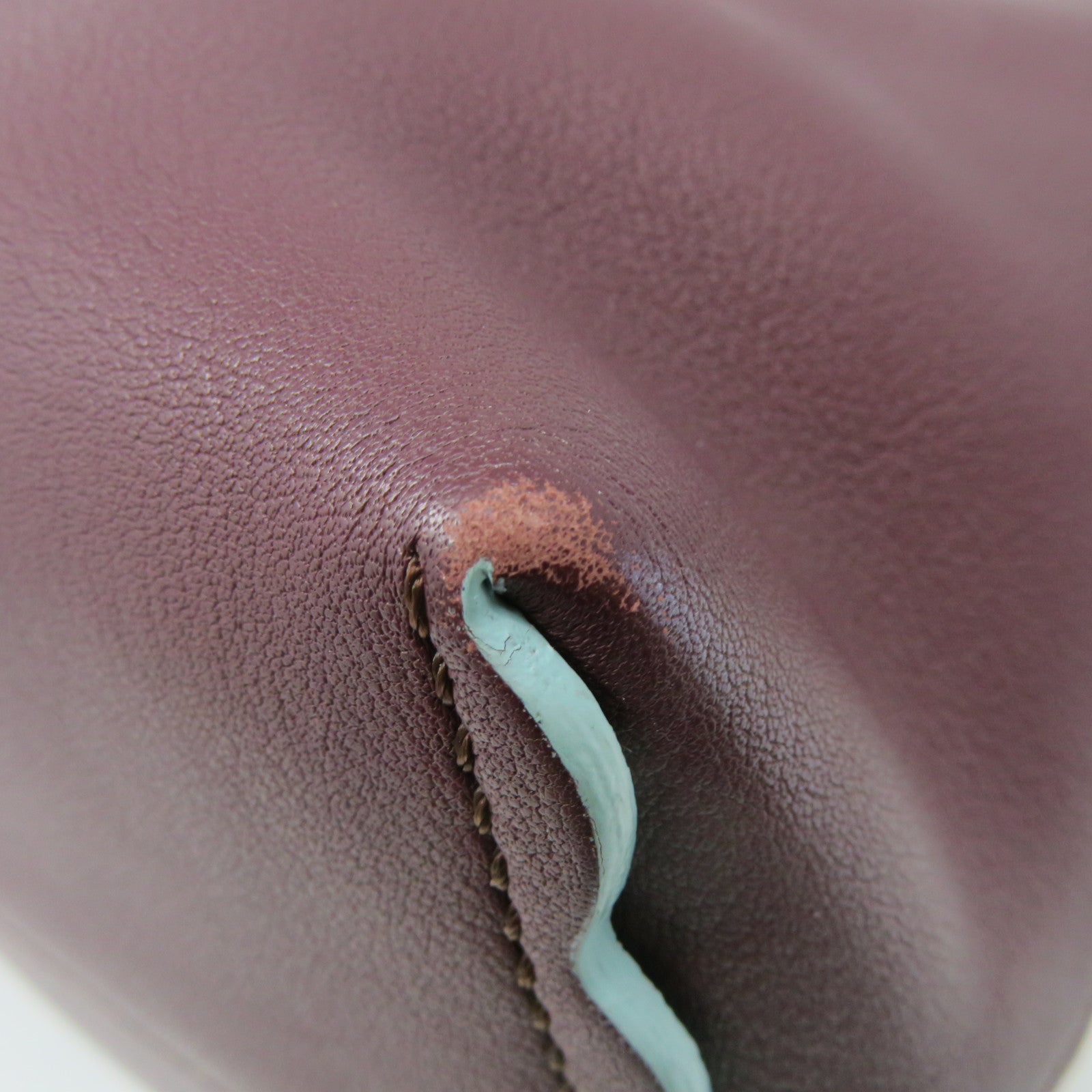 FENDI 牛皮皮革By The Way 2Way Shoulder Bag手挽肩背兩用袋酒紅色