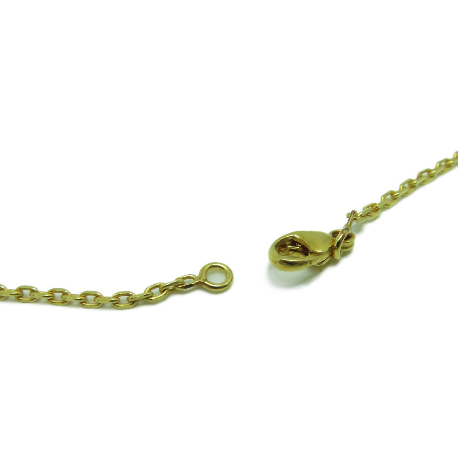 HERMES 【激減優惠】金屬O'Kelly Necklace金扣項鍊金色/黑色