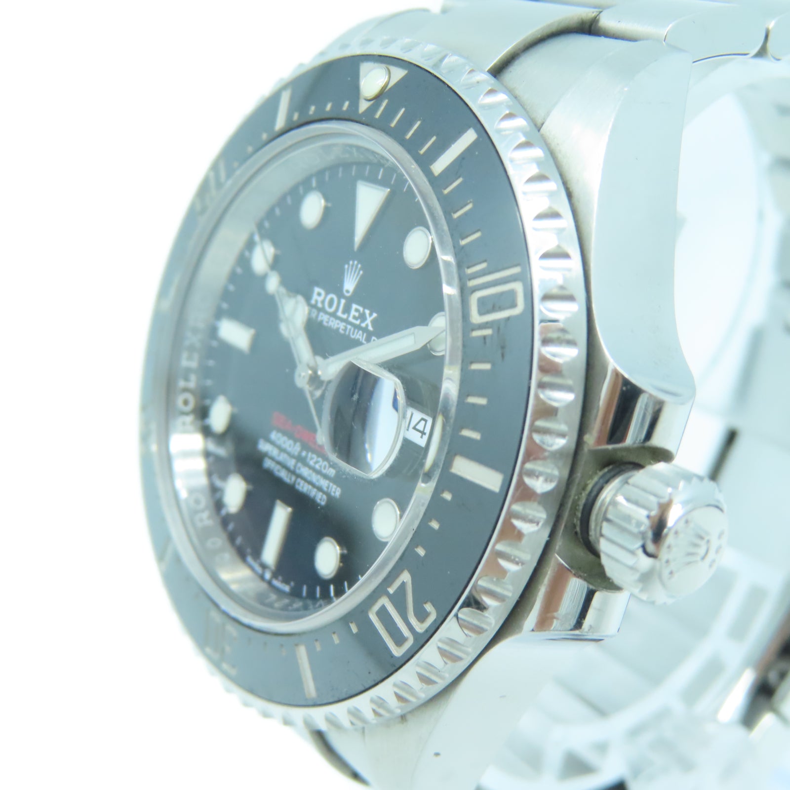 ROLEX Sea Dweller不鏽鋼手錶自動機芯黑色