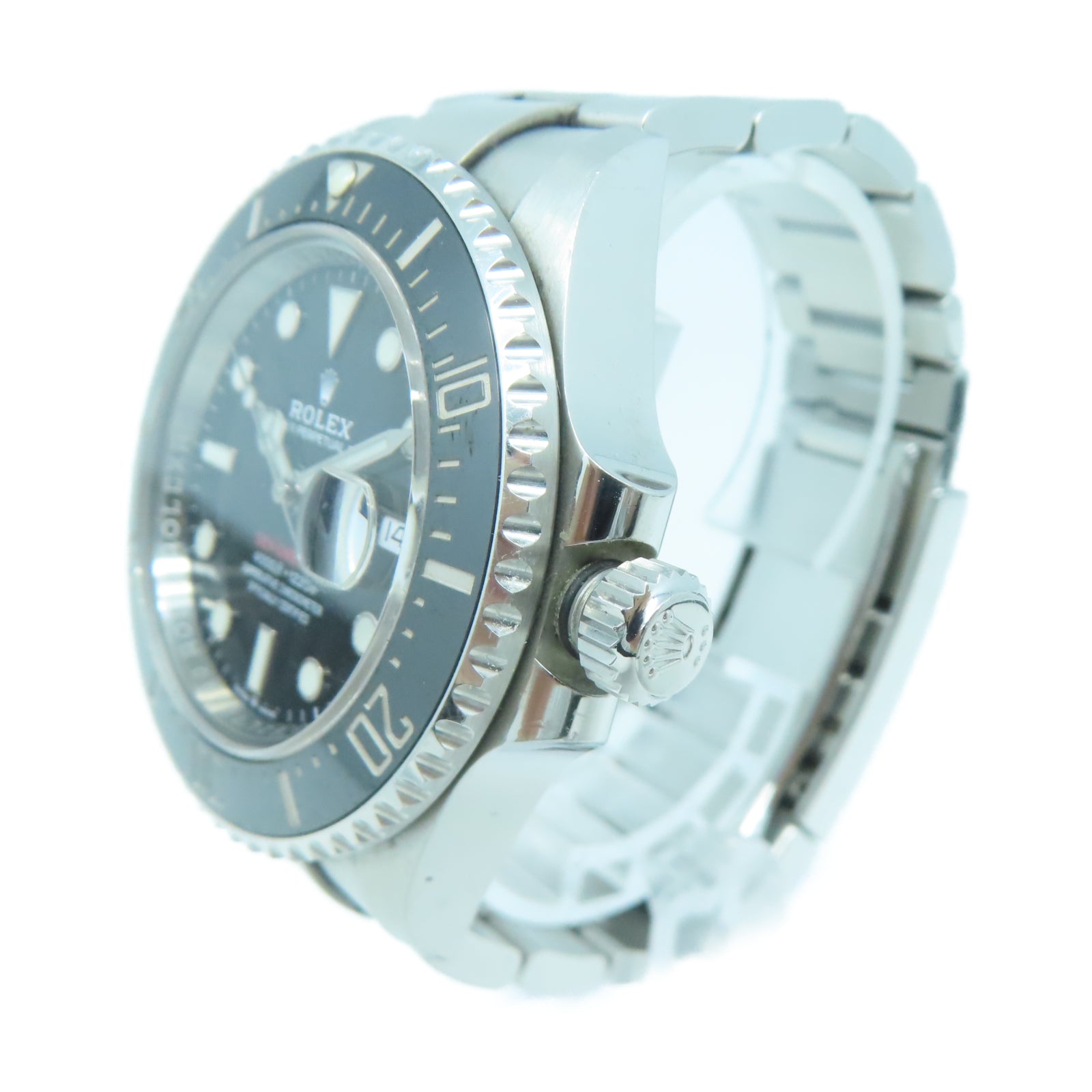 ROLEX Sea Dweller不鏽鋼手錶自動機芯黑色