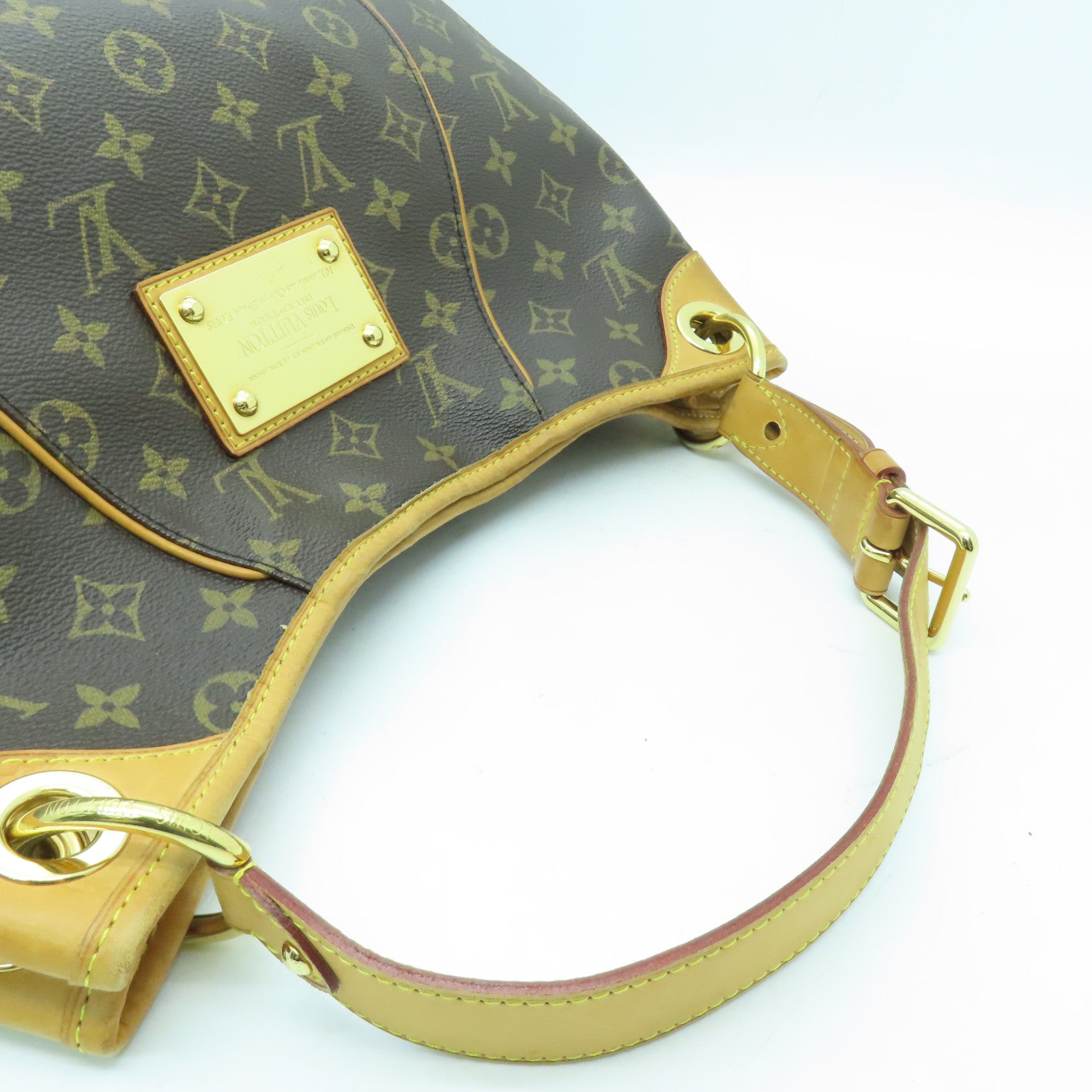 LOUIS VUITTON Monogram Galliera PM金扣手挽袋/肩背袋啡色