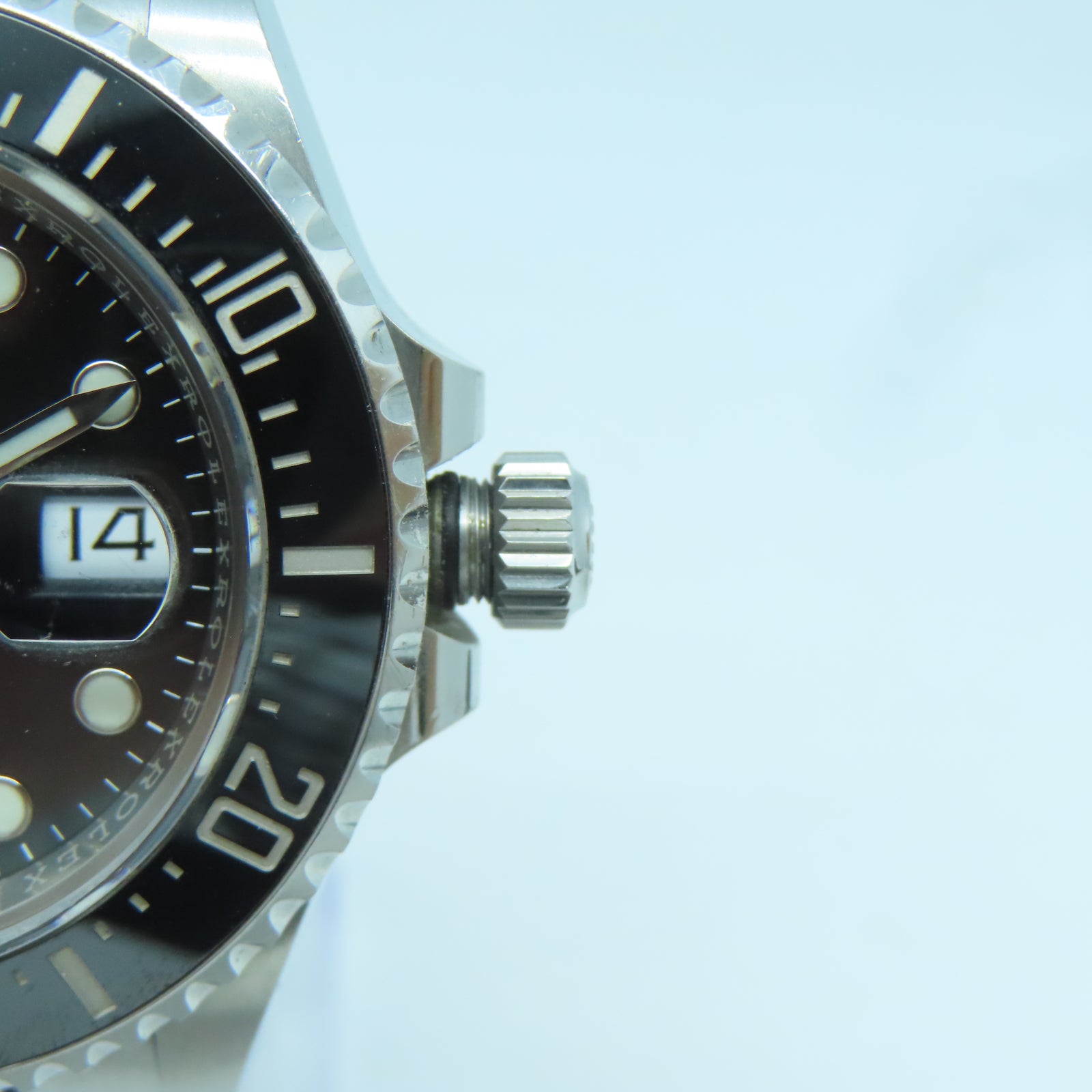 ROLEX Sea Dweller不鏽鋼手錶自動機芯黑色