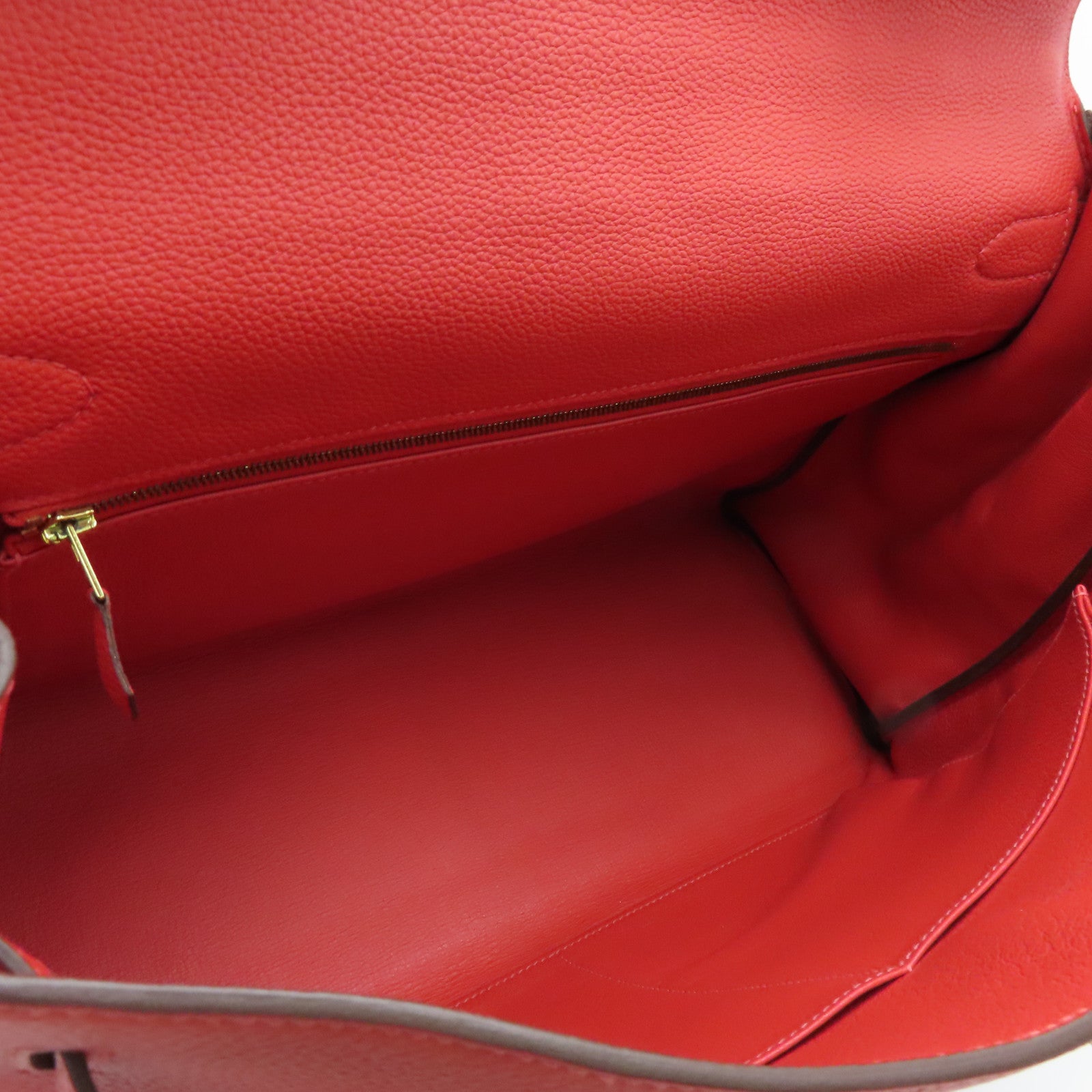 HERMES Togo皮革Kelly 40金扣Rose Jaipur粉红色