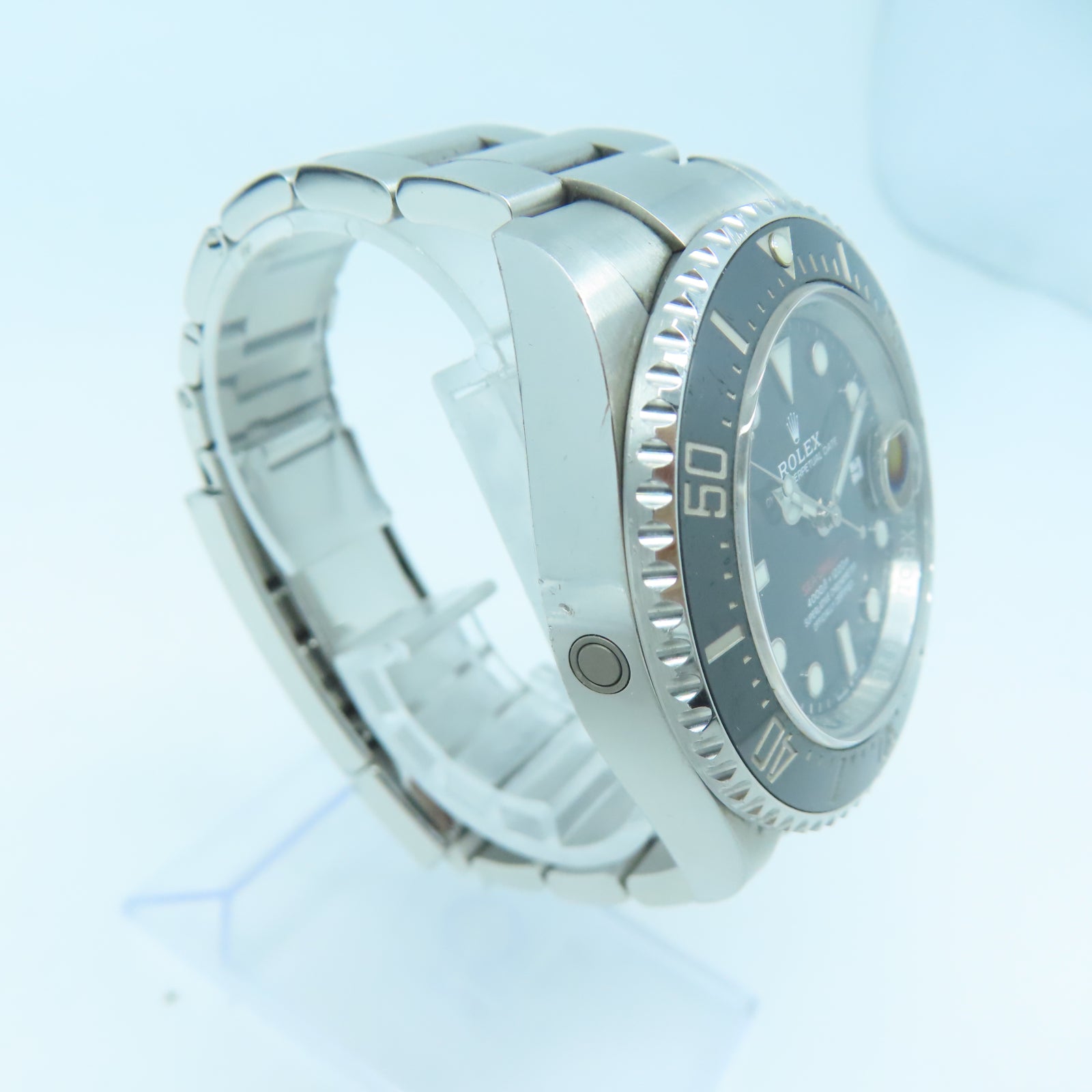 ROLEX Sea Dweller不鏽鋼手錶自動機芯黑色